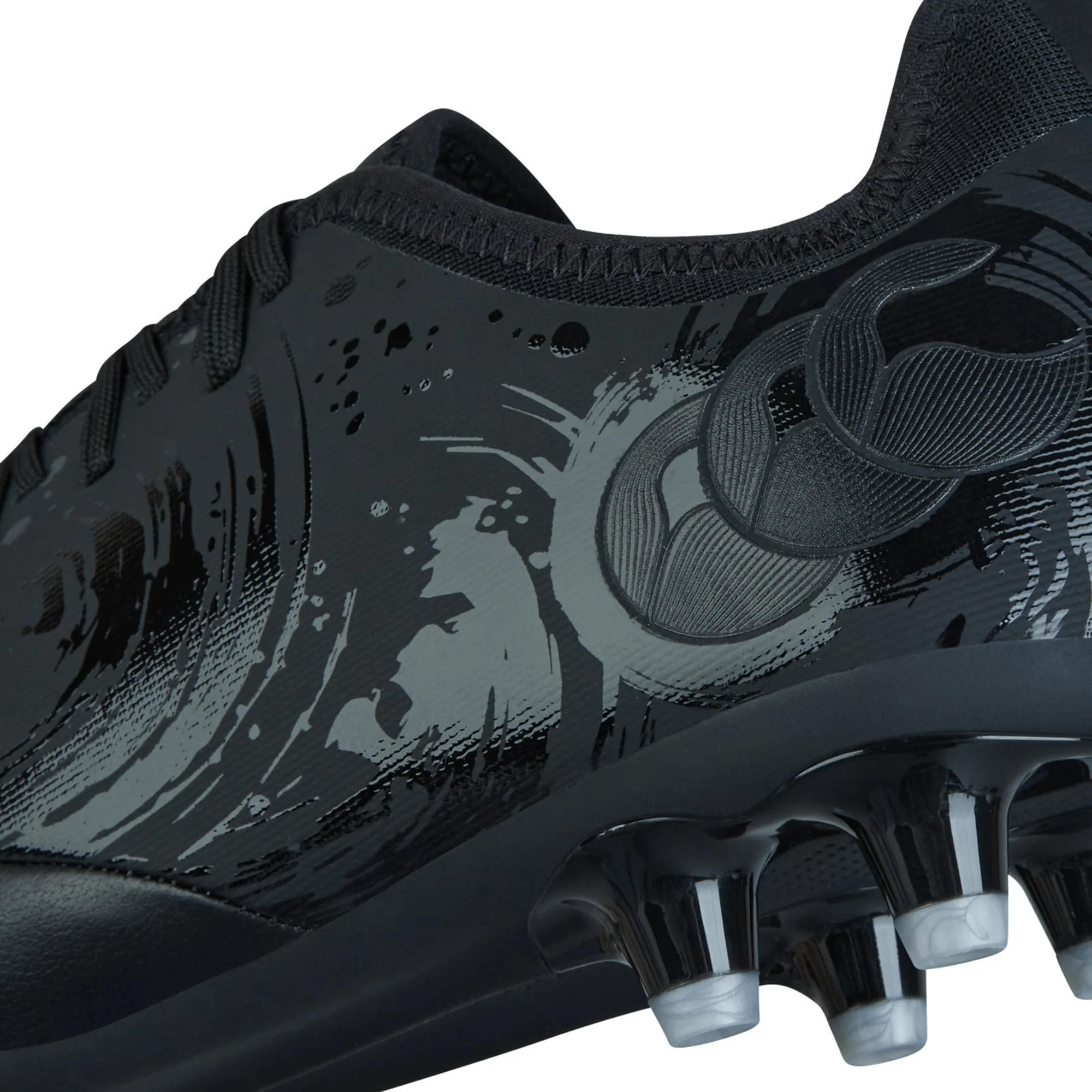 Canterbury Phoenix Genesis Pro FG - Black/Silver Metallic - Image 10