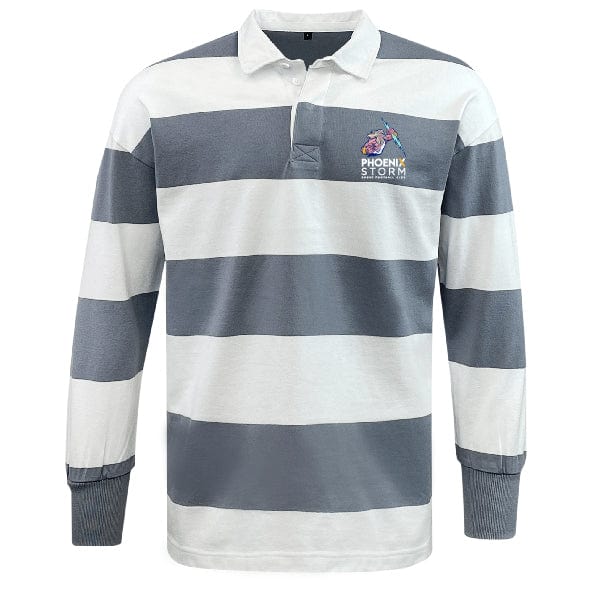 Phoenix Storm RFC Classic Long Sleeve Hooped Rugby Jersey