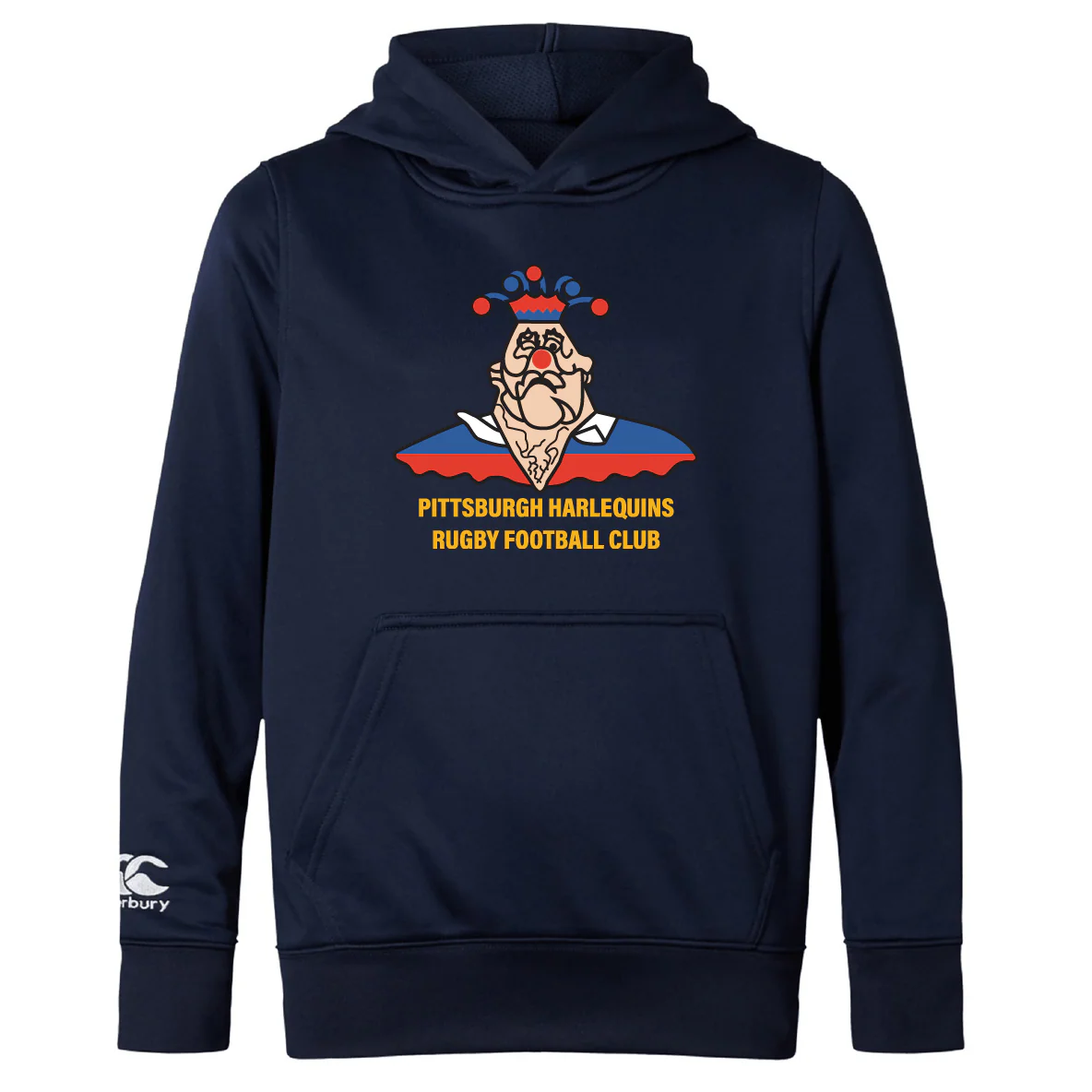 Pittsburgh Harlequins Rugby Club Lightweight Hoodie by Canterbury - Image 2