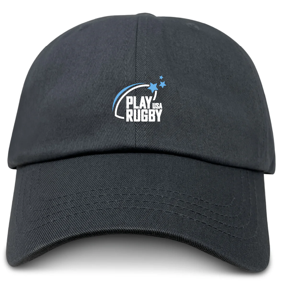 Play Rugby USA Adult Low-Profile Cotton Twill Dad Cap