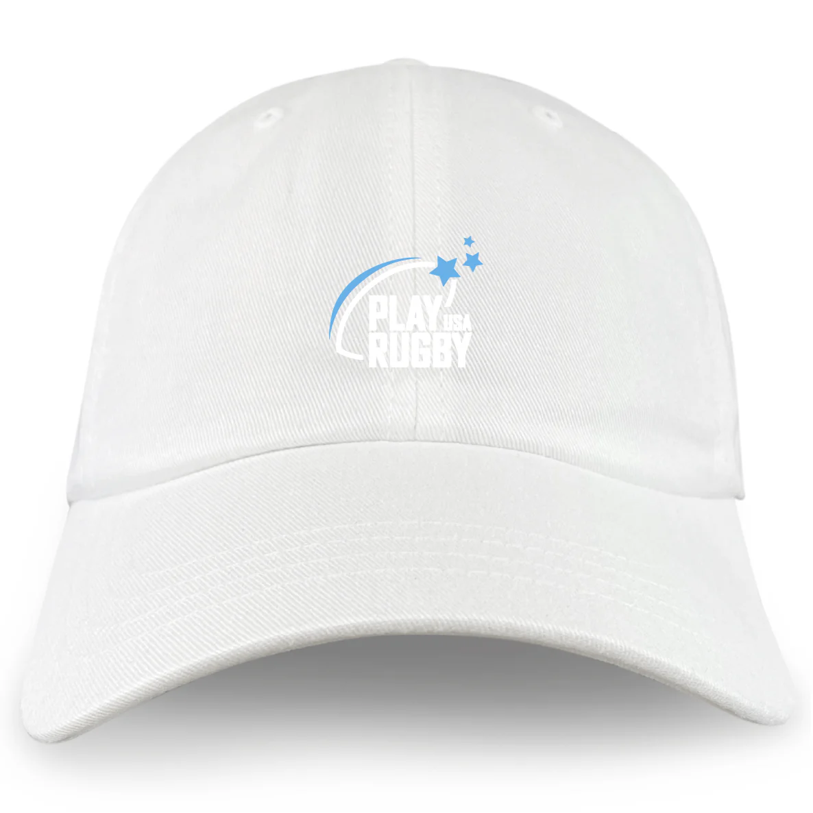 Play Rugby USA Adult Low-Profile Cotton Twill Dad Cap - Image 3