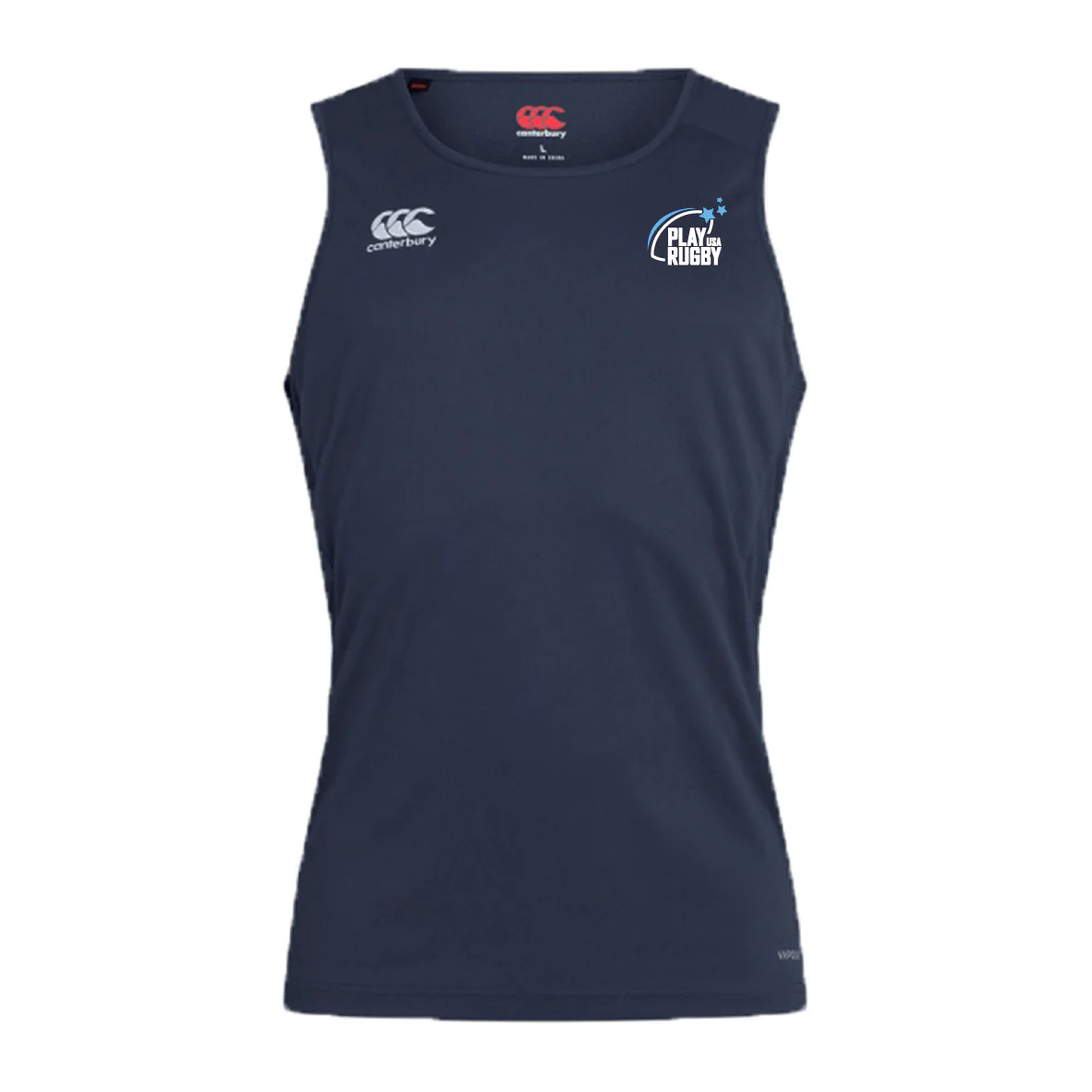 Play Rugby USA Club Dry Singlet by Canterbury