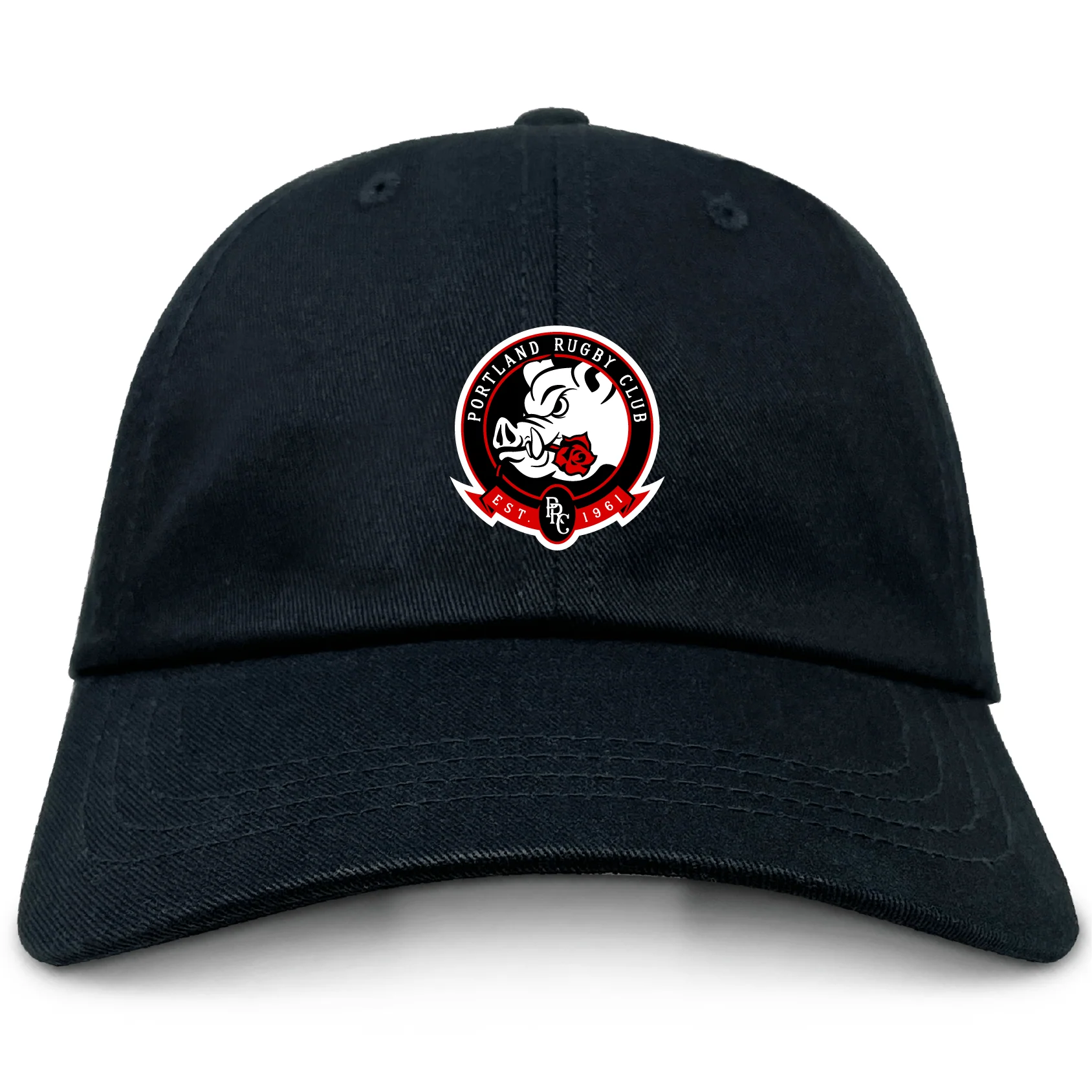Portland Rugby Adult Low-Profile Cotton Twill Dad Cap