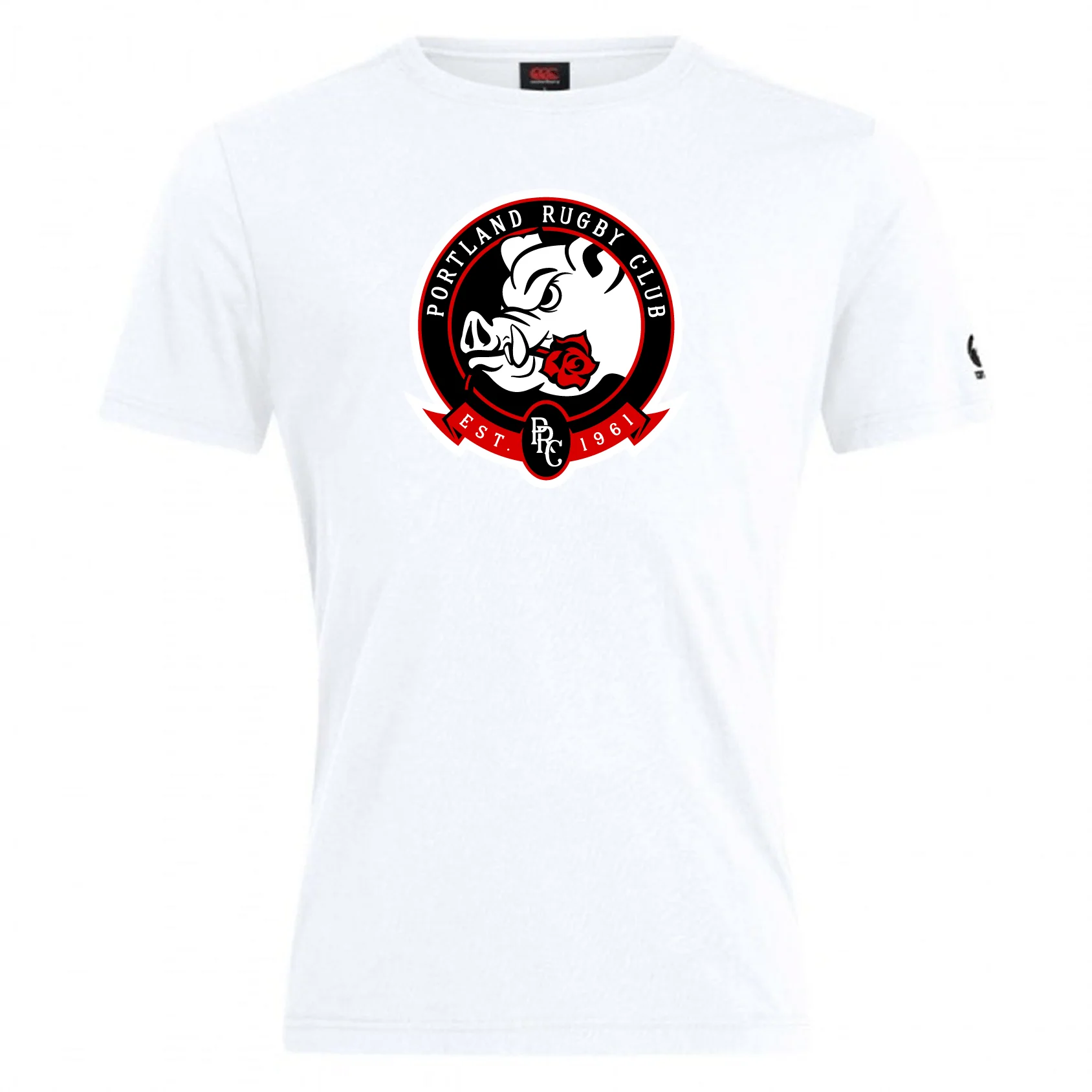 Portland Rugby Club Plain Tee by Canterbury - Image 3