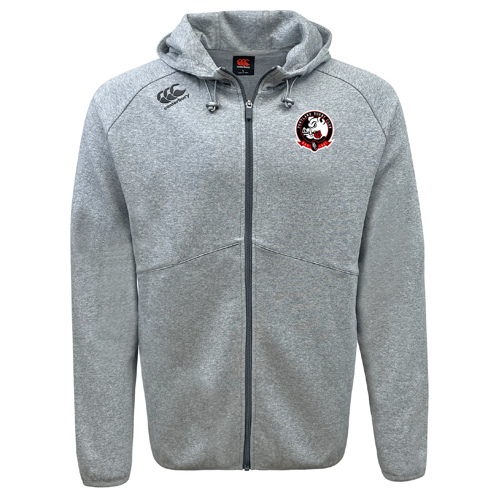 Portland Rugby Tempo Vapodri Full-Zip Hoodie by Canterbury - Image 2