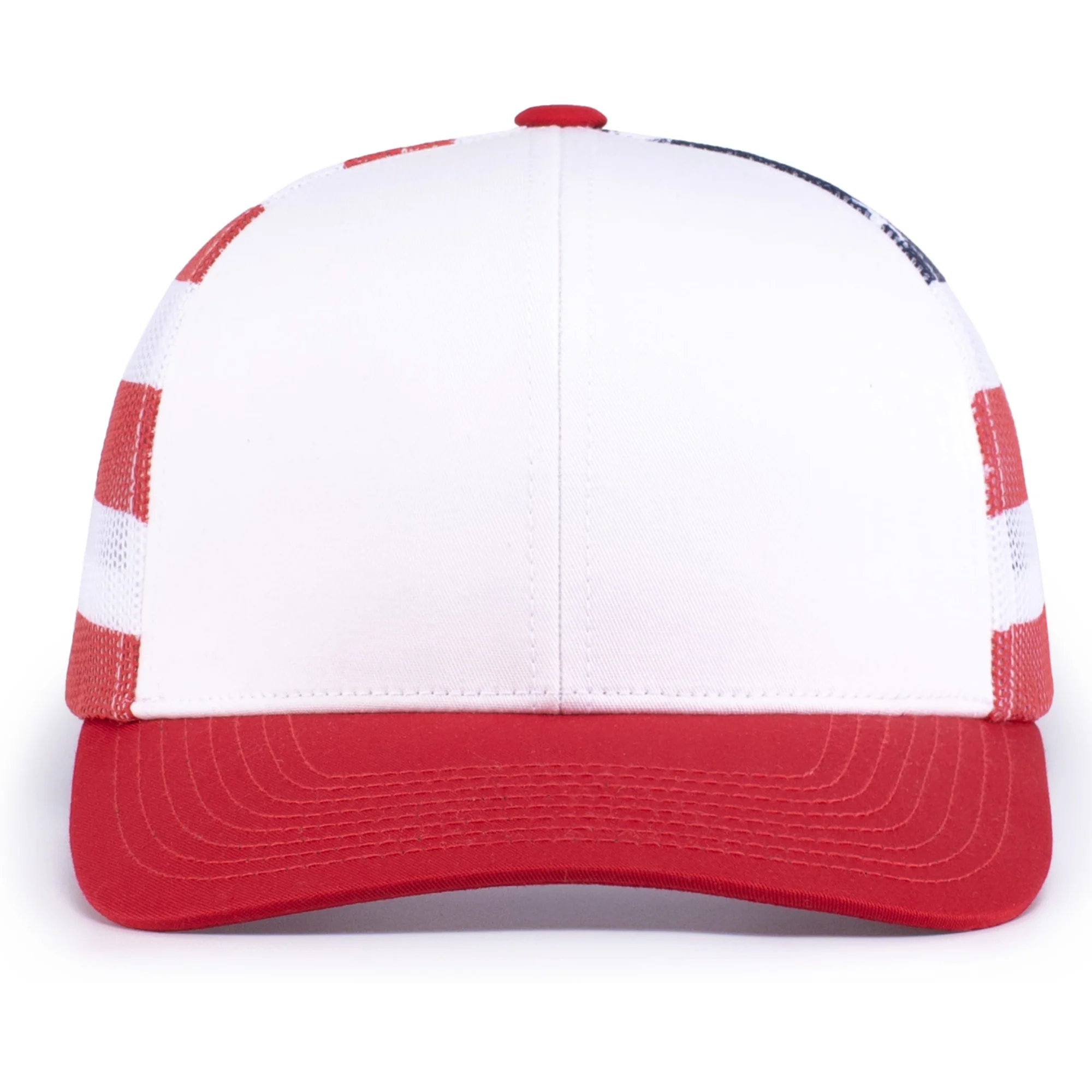 Printed Flag Trucker Cap - Image 4