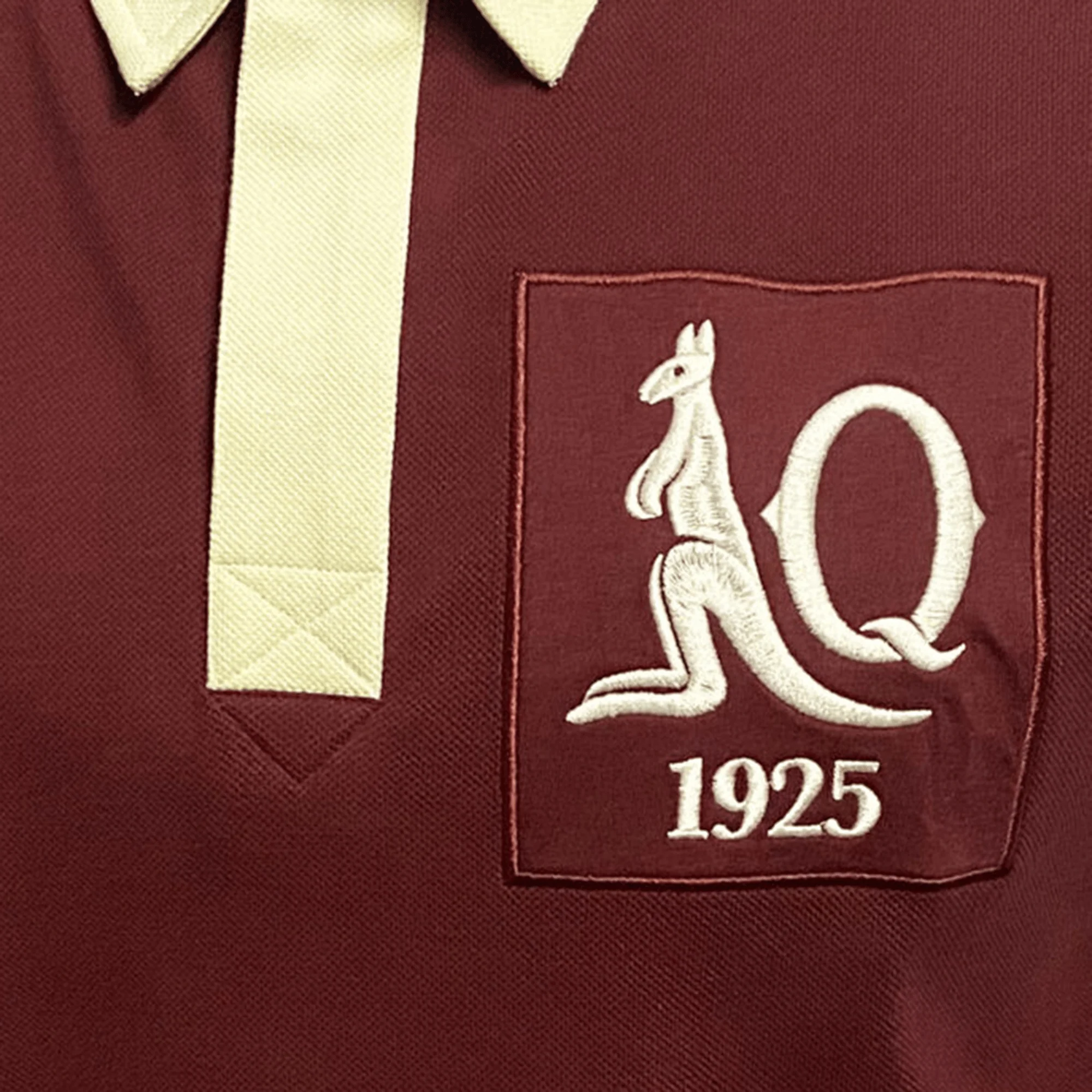 Ellis Rugby Queensland 1925 Vintage Rugby League Polo - Image 3