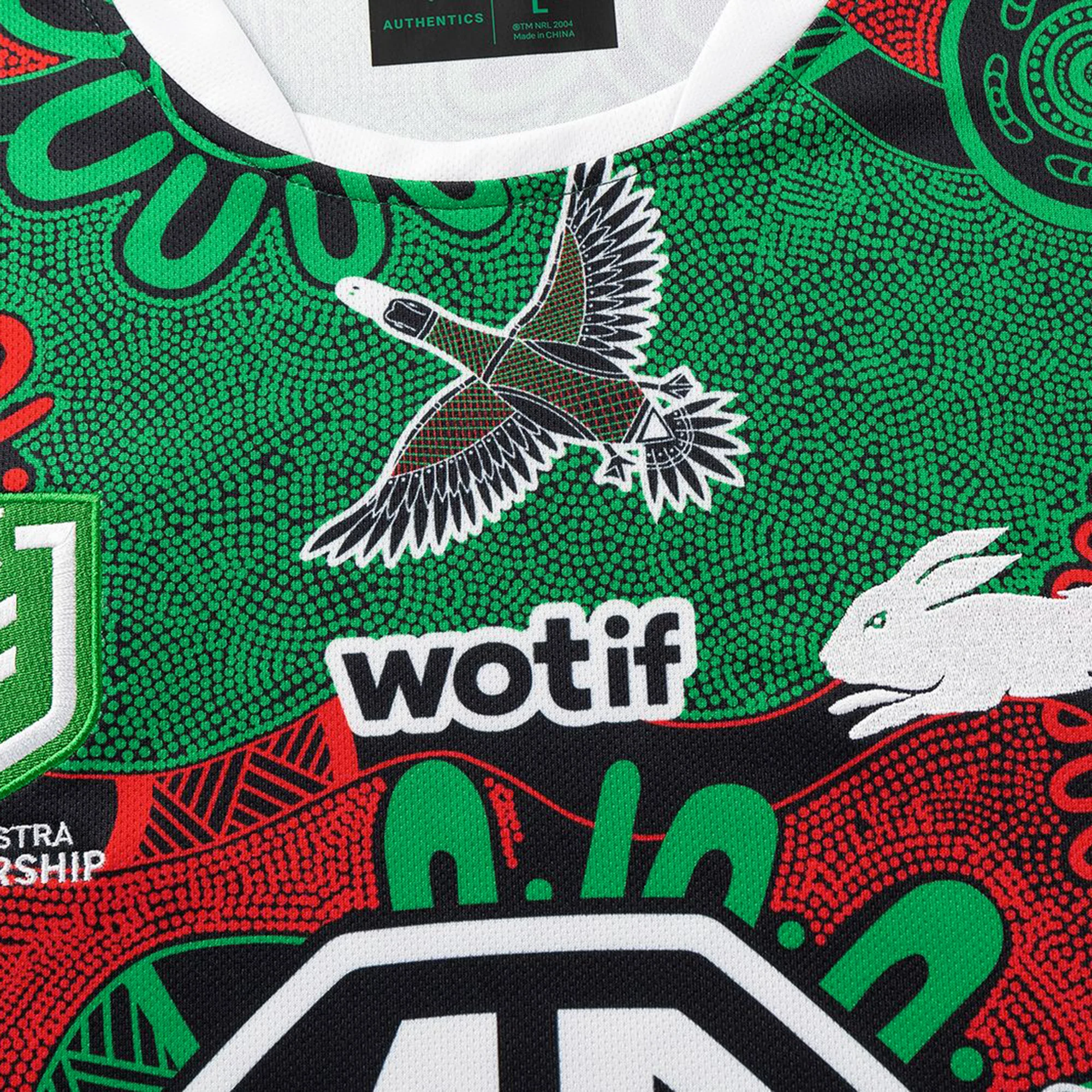 Rabbitohs Indigenous NRL 25/26 Replica Jersey by Classic Sportswear - Image 4