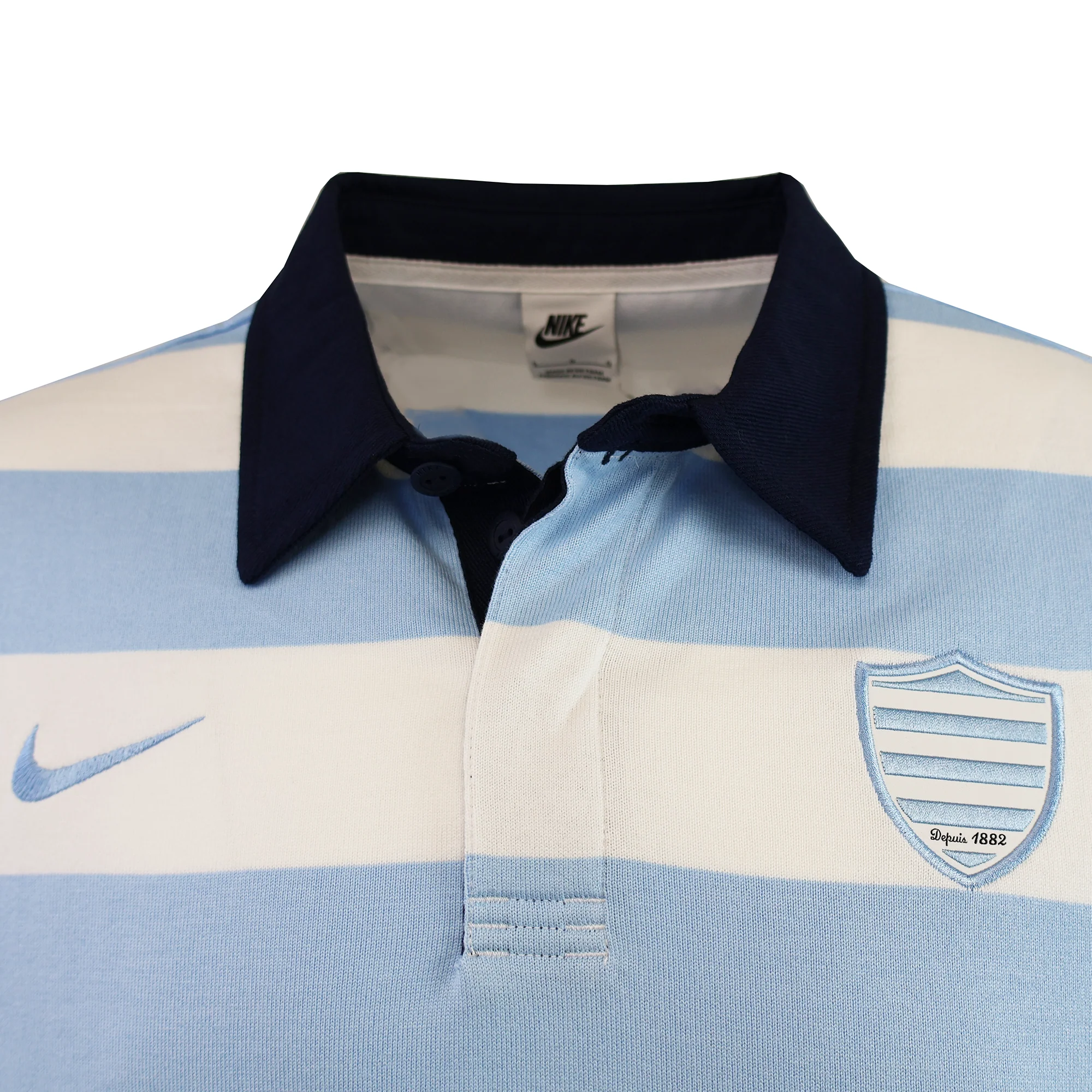 Racing 92 25/26 Heritage Long Sleeve Rugby Jersey by Nike - Image 3
