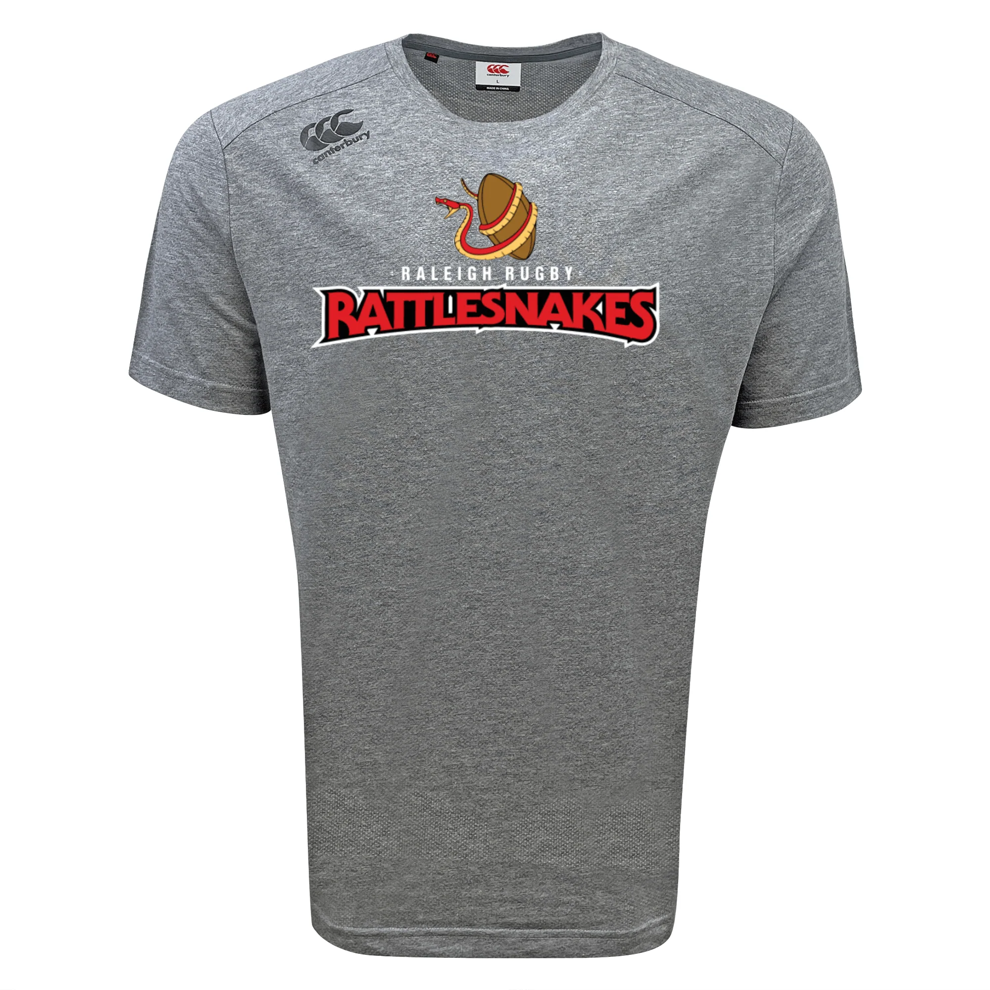 Raleigh Rattlesnakes Rugby Tempo Training Tee by Canterbury