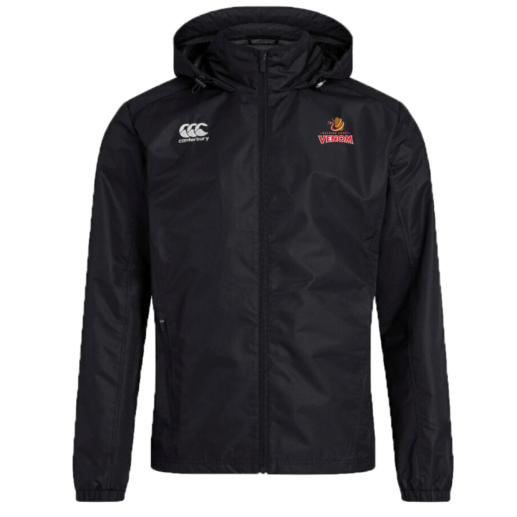 Raleigh Venom Club Vaposhield Full Zip Rain Jacket by Canterbury