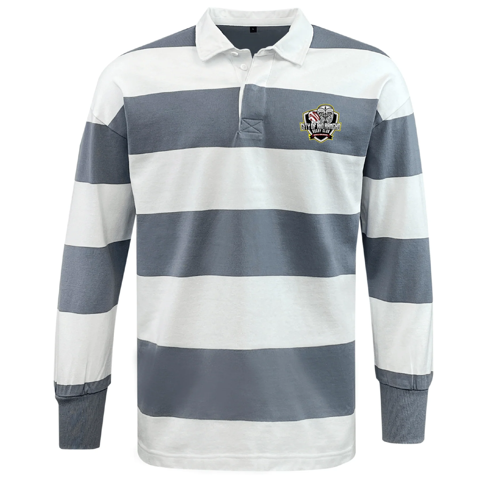 Rio Rancho Rebels Classic Long Sleeve Hooped Rugby Jersey