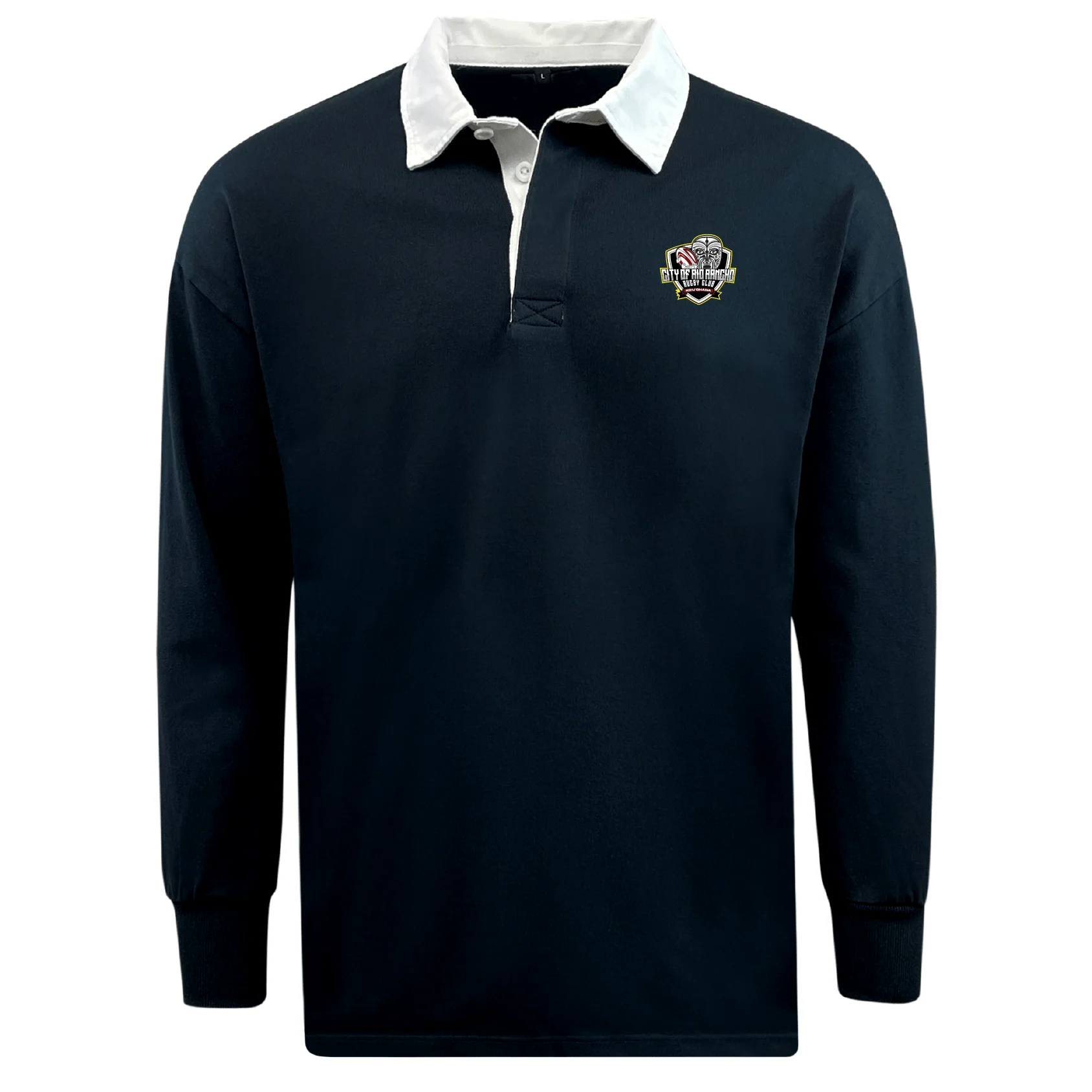 Rio Rancho Rebels Classic Long Sleeve Solid Rugby Jersey