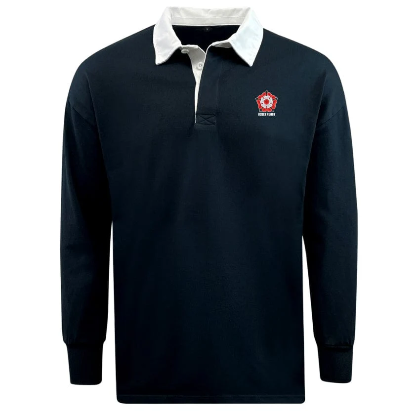 Roses Rugby Classic Long Sleeve Solid Rugby Jersey