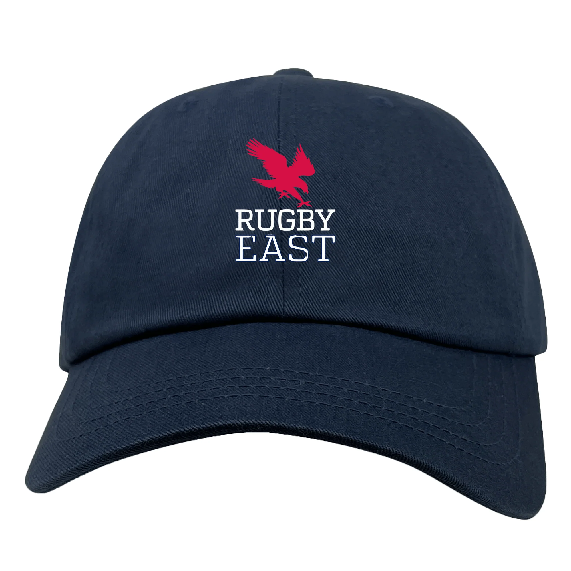 Rugby East Conference Adult Low-Profile Cotton Twill Dad Cap - Image 2