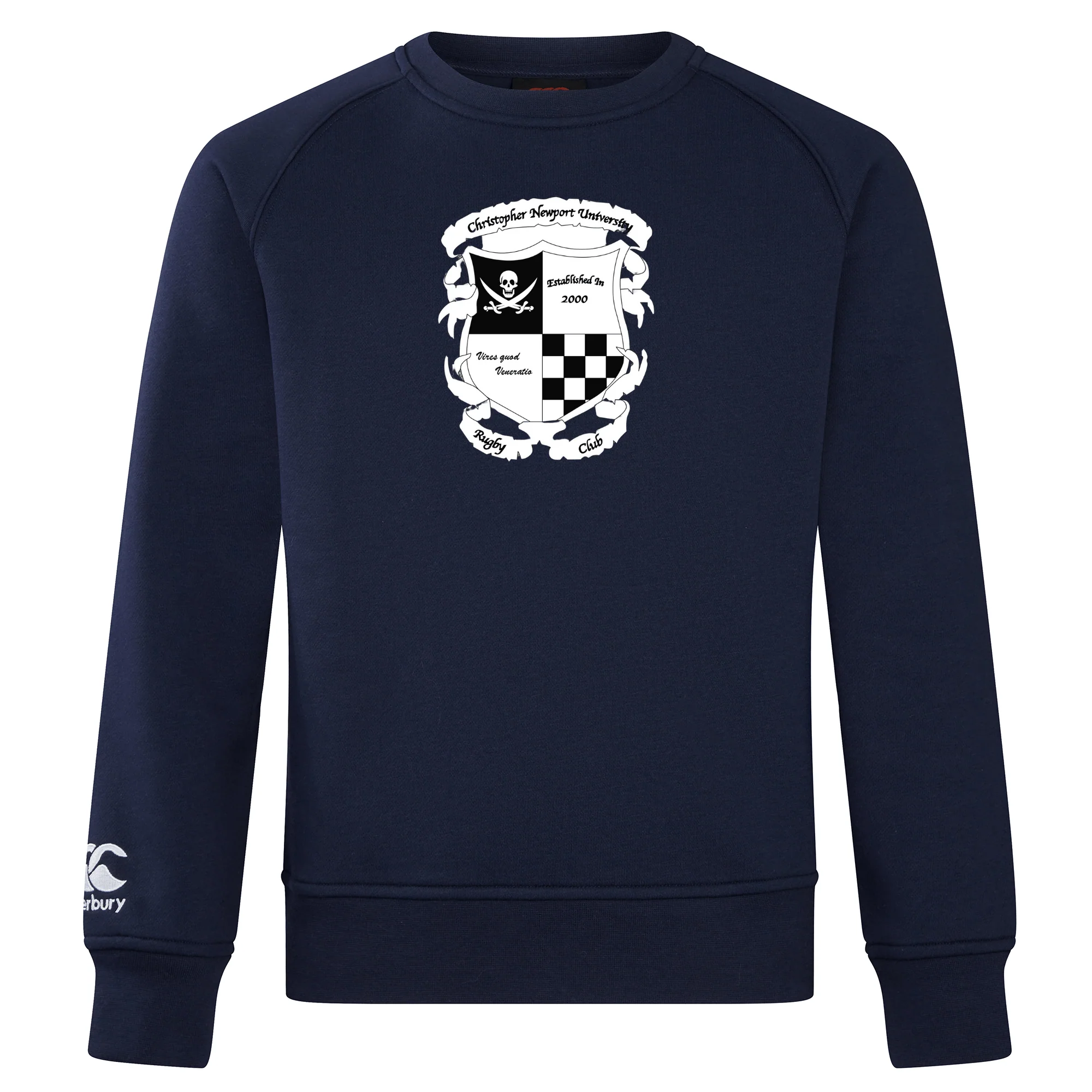 Rugby Football Club at Christopher Newport University Club Crew Sweatshirt by Canterbury - Image 3