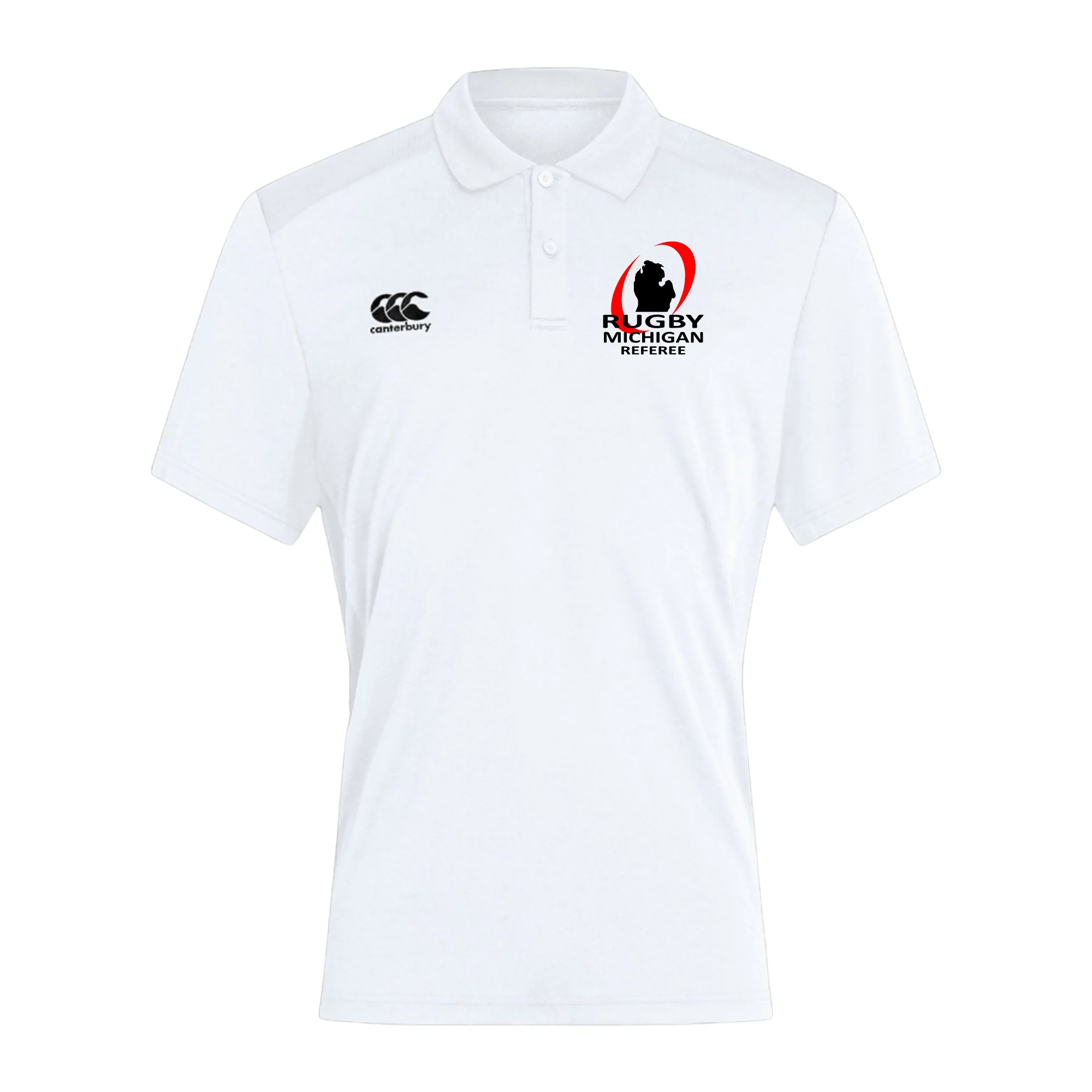 Rugby Michigan Referee Society Club Dry Polo by Canterbury - Image 2