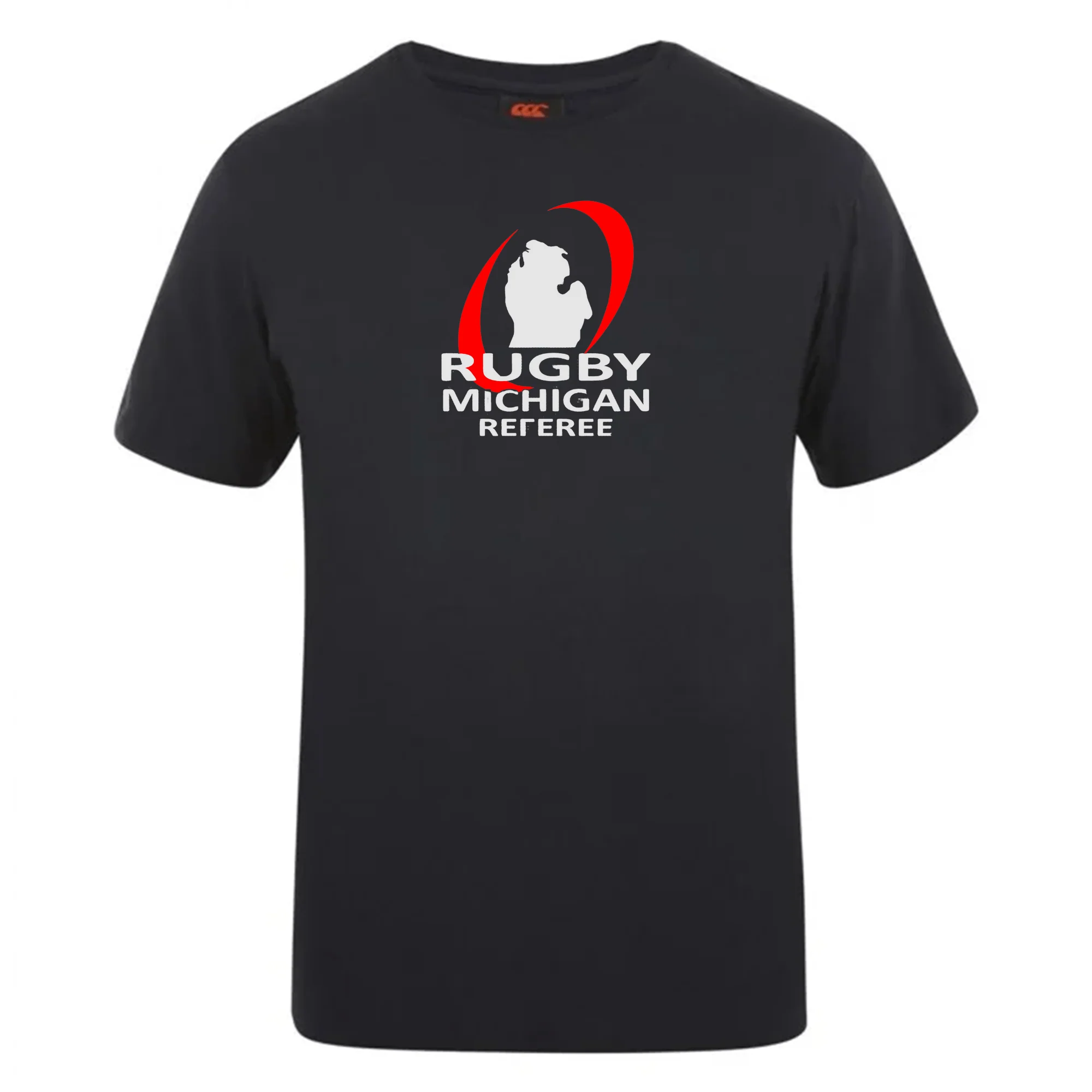 Rugby Michigan Referee Society Club Plain Tee by Canterbury - Image 2