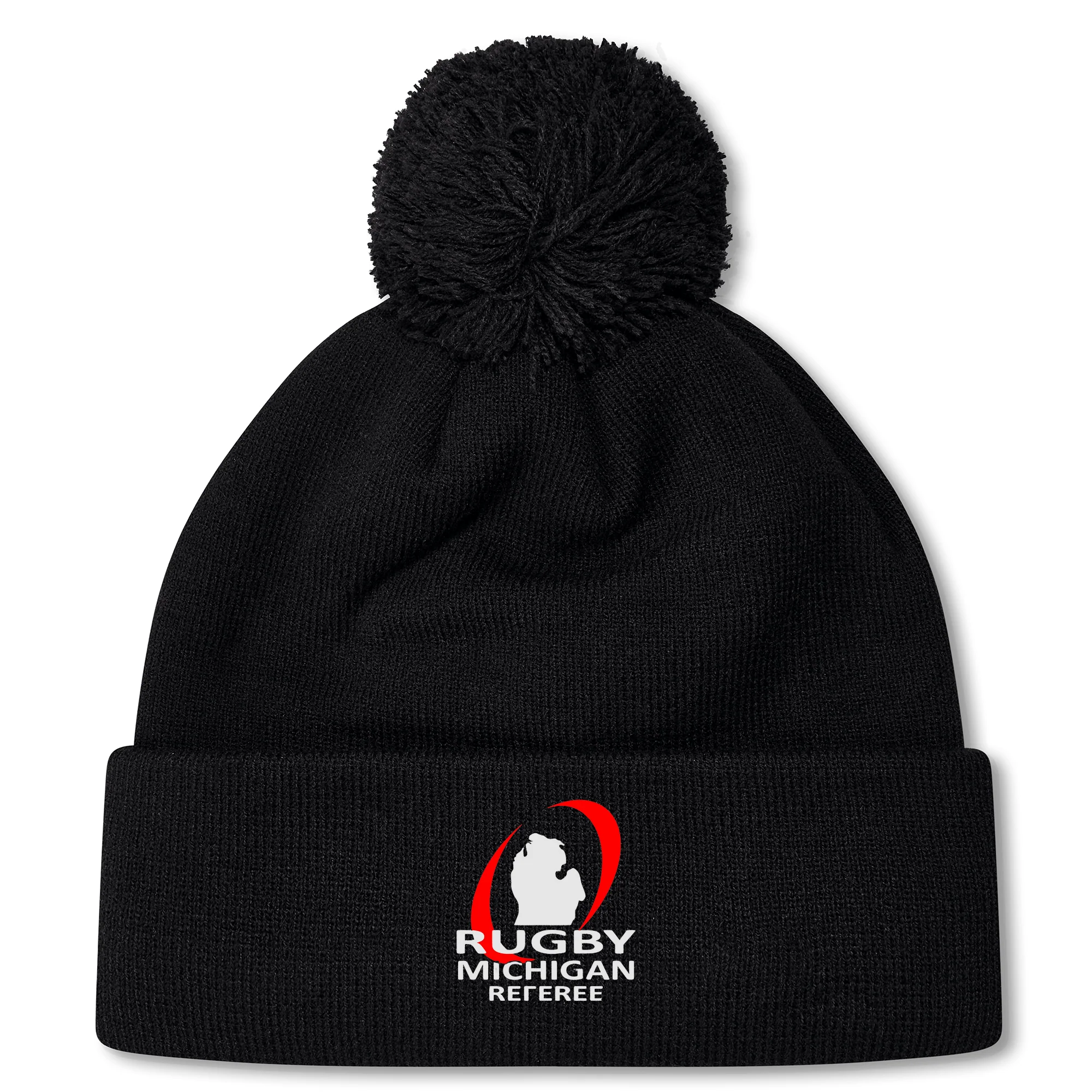 Rugby Michigan Referee Society Pom Pom Beanie by Canterbury