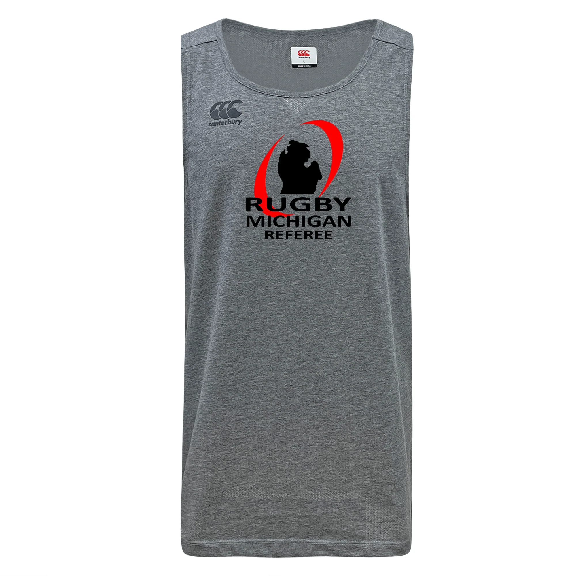 Rugby Michigan Referee Society Tempo Vapodri Singlet by Canterbury