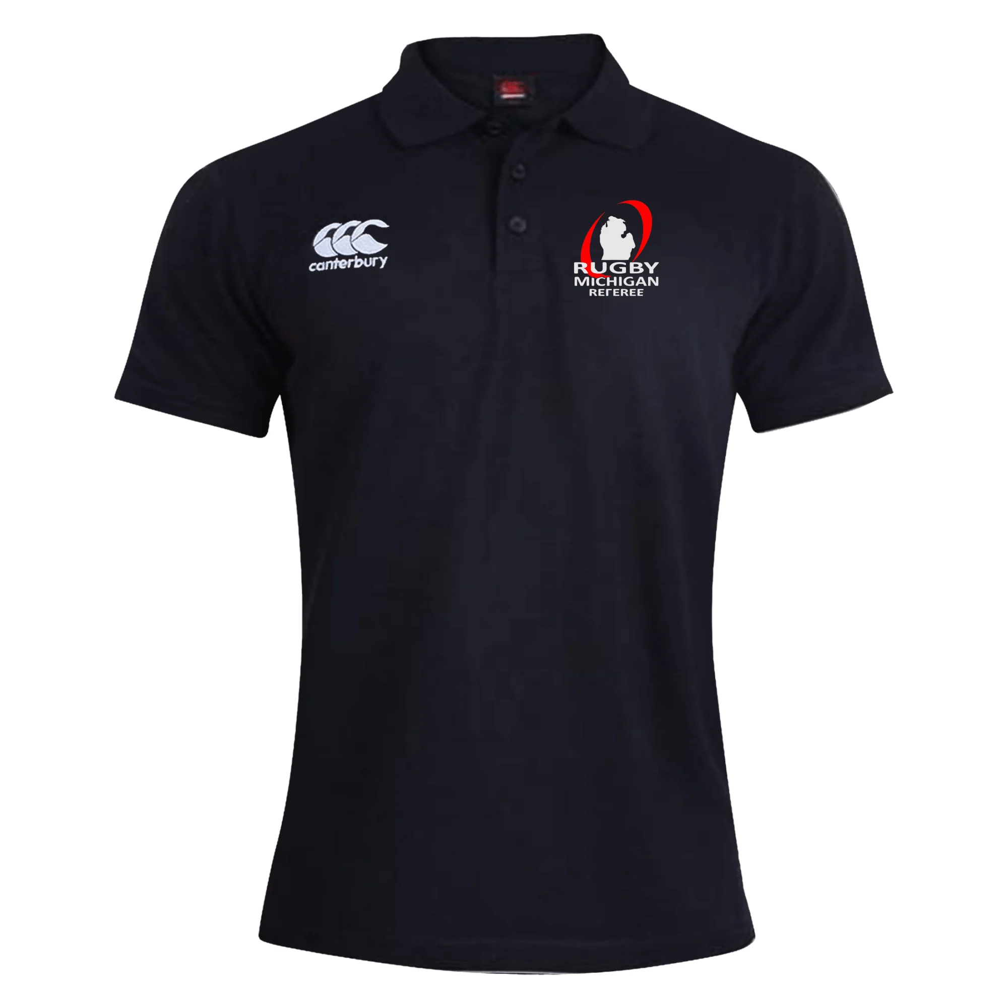 Rugby Michigan Referee Society Waimak Polo by Canterbury
