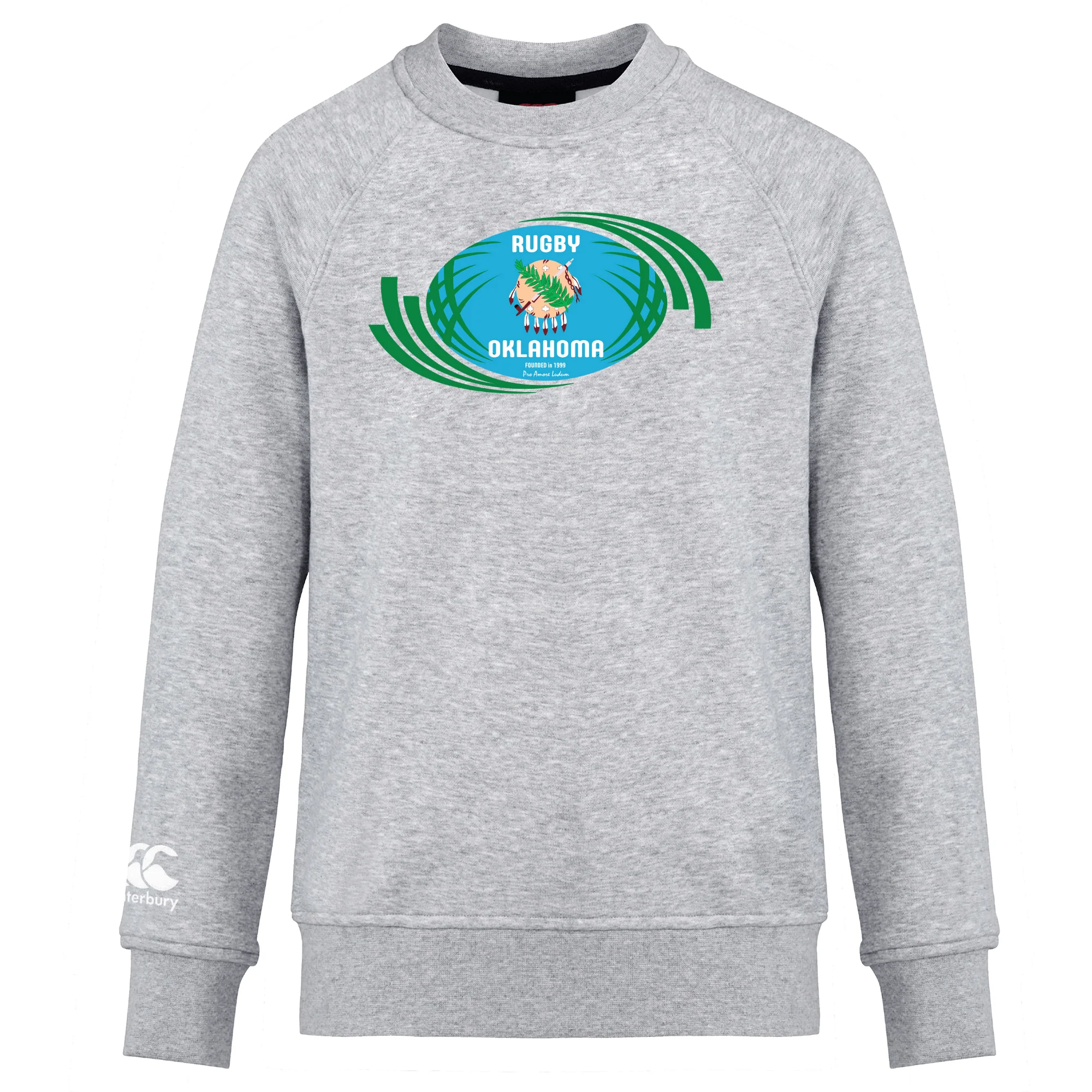 Rugby Oklahoma Club Crew Sweatshirt by Canterbury - Image 4