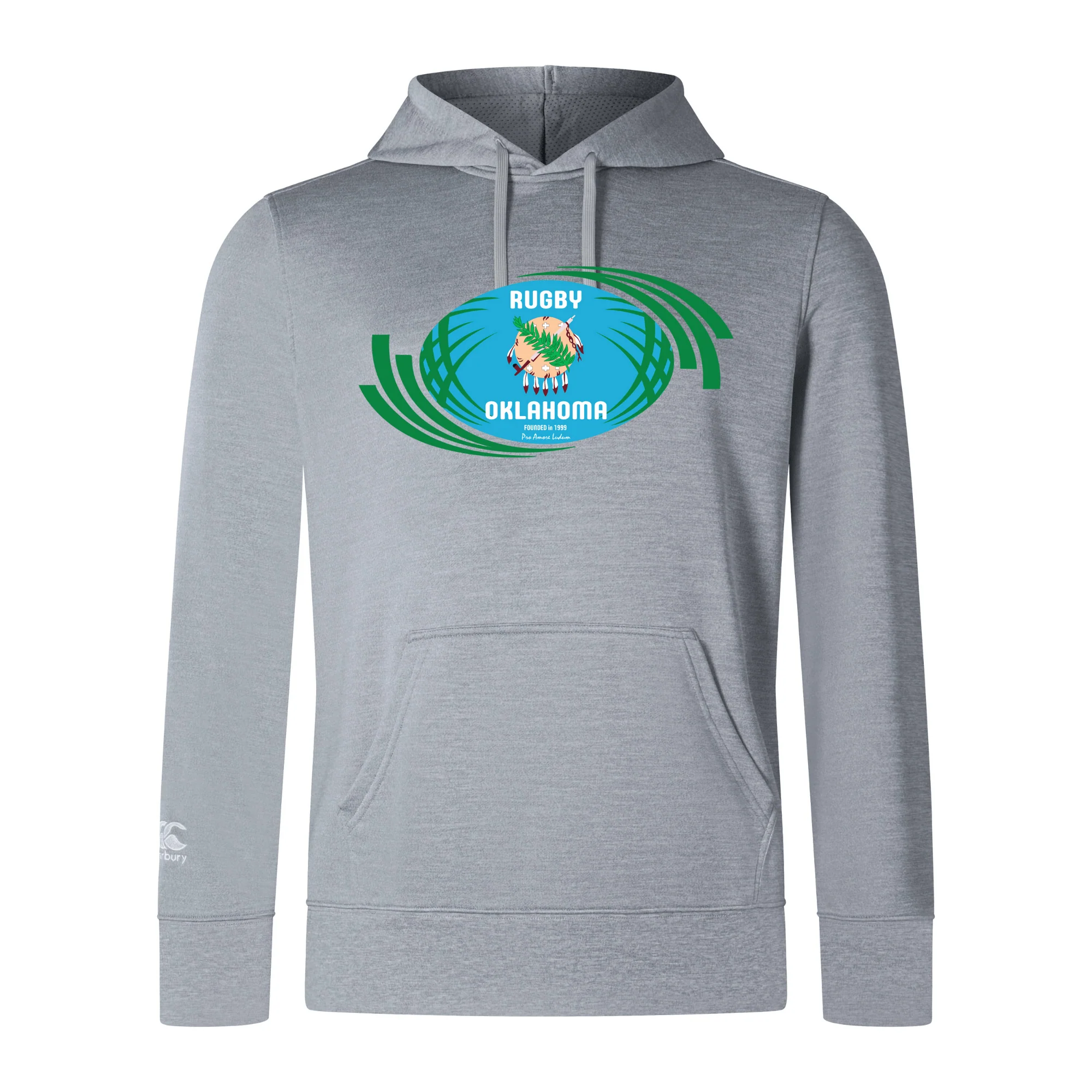 Rugby Oklahoma Club Lightweight Hoodie by Canterbury - Image 2