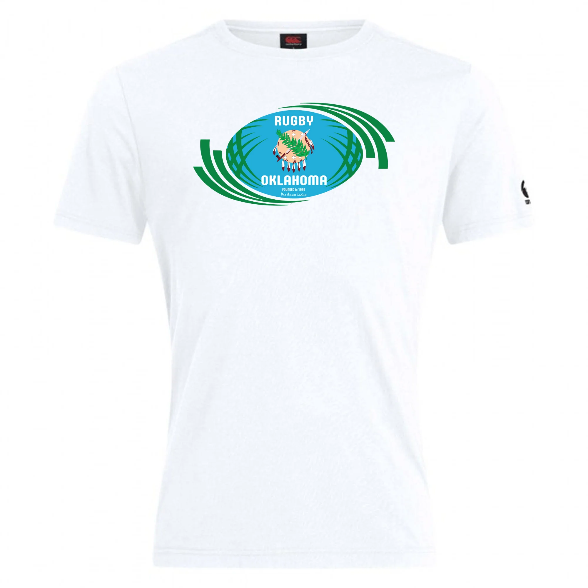 Rugby Oklahoma Club Plain Tee by Canterbury - Image 3