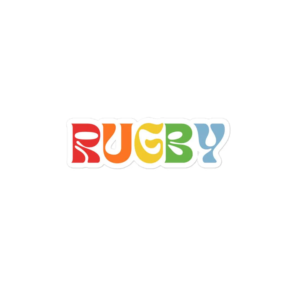 Rugby Pride Bubble-Free Stickers - Image 2