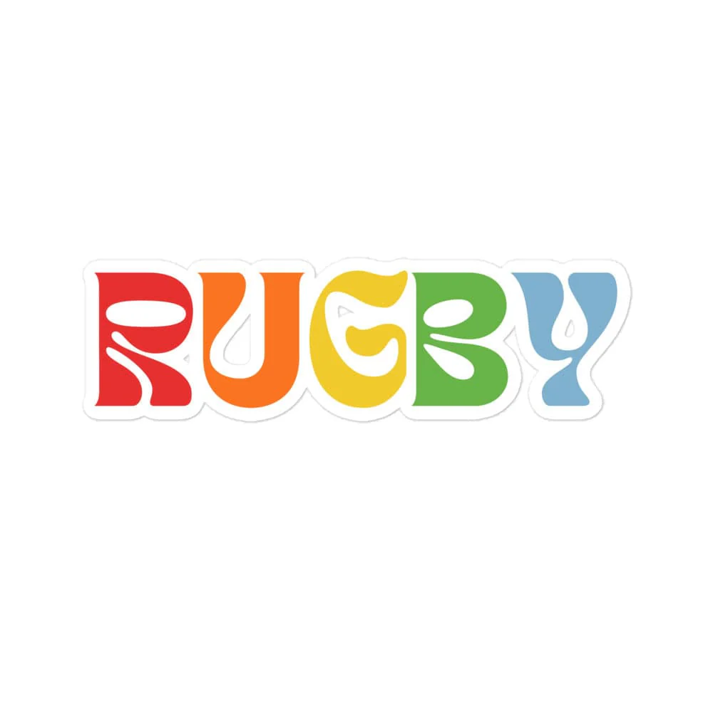 Rugby Pride Bubble-Free Stickers - Image 3