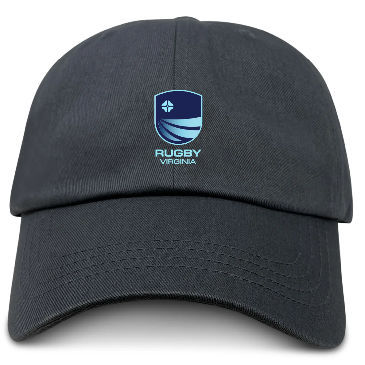 Rugby VA Adult Low-Profile Cotton Twill Dad Cap - Image 3