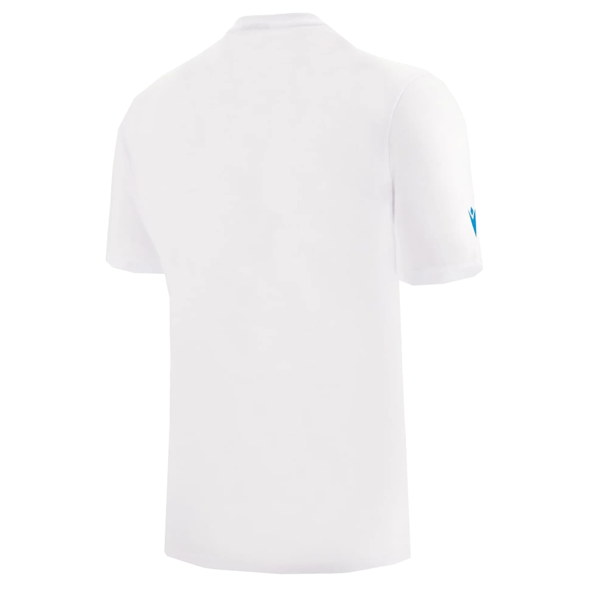 RWC23 France Flag Ball Logo Poly/Cotton Tee by Macron - Image 4
