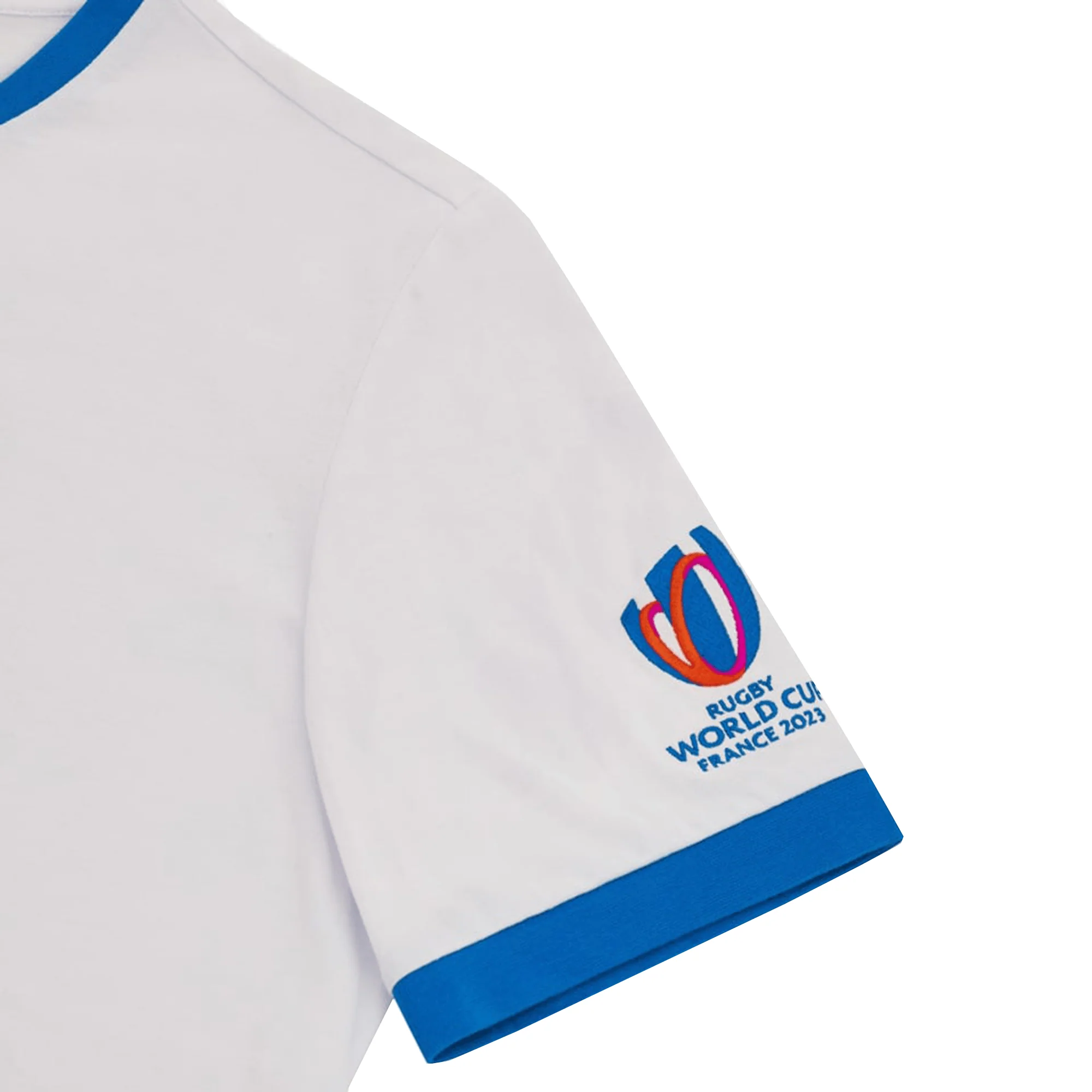 RWC23 France Logo Poly/Cotton Tee by Macron - Image 5
