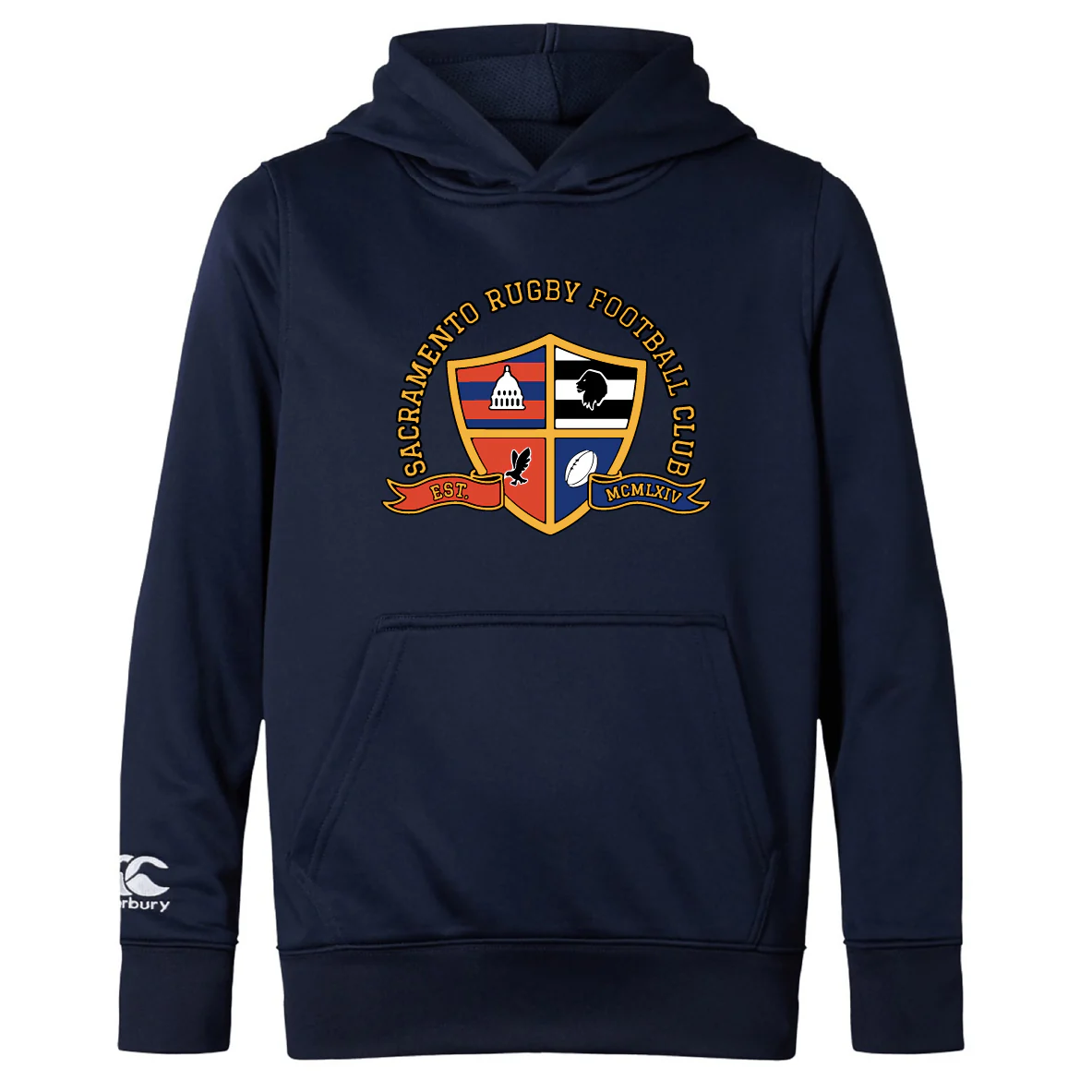 Sacramento Rugby Football Club Club Lightweight Hoodie by Canterbury - Image 2
