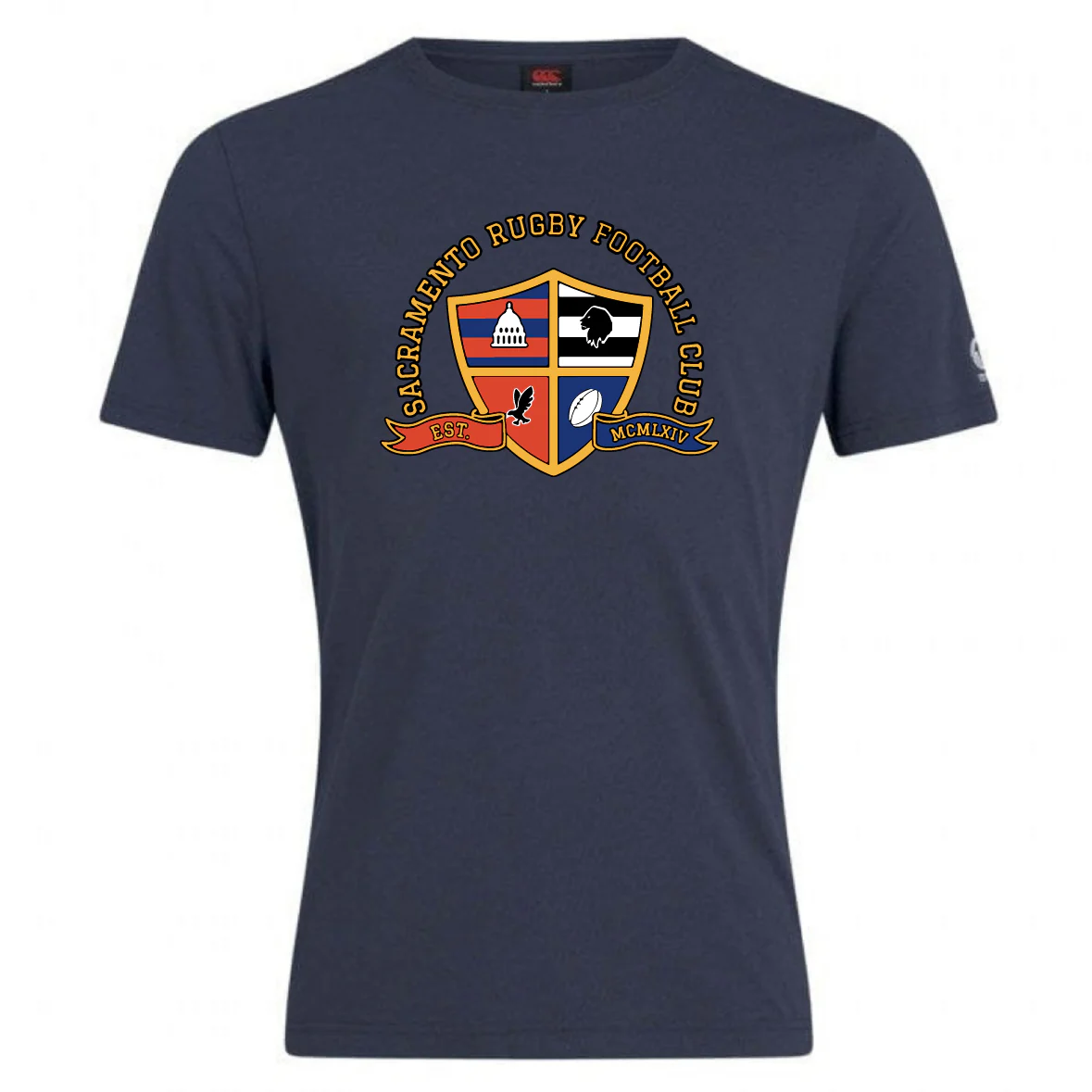 Sacramento Rugby Football Club Club Plain Tee by Canterbury - Image 3