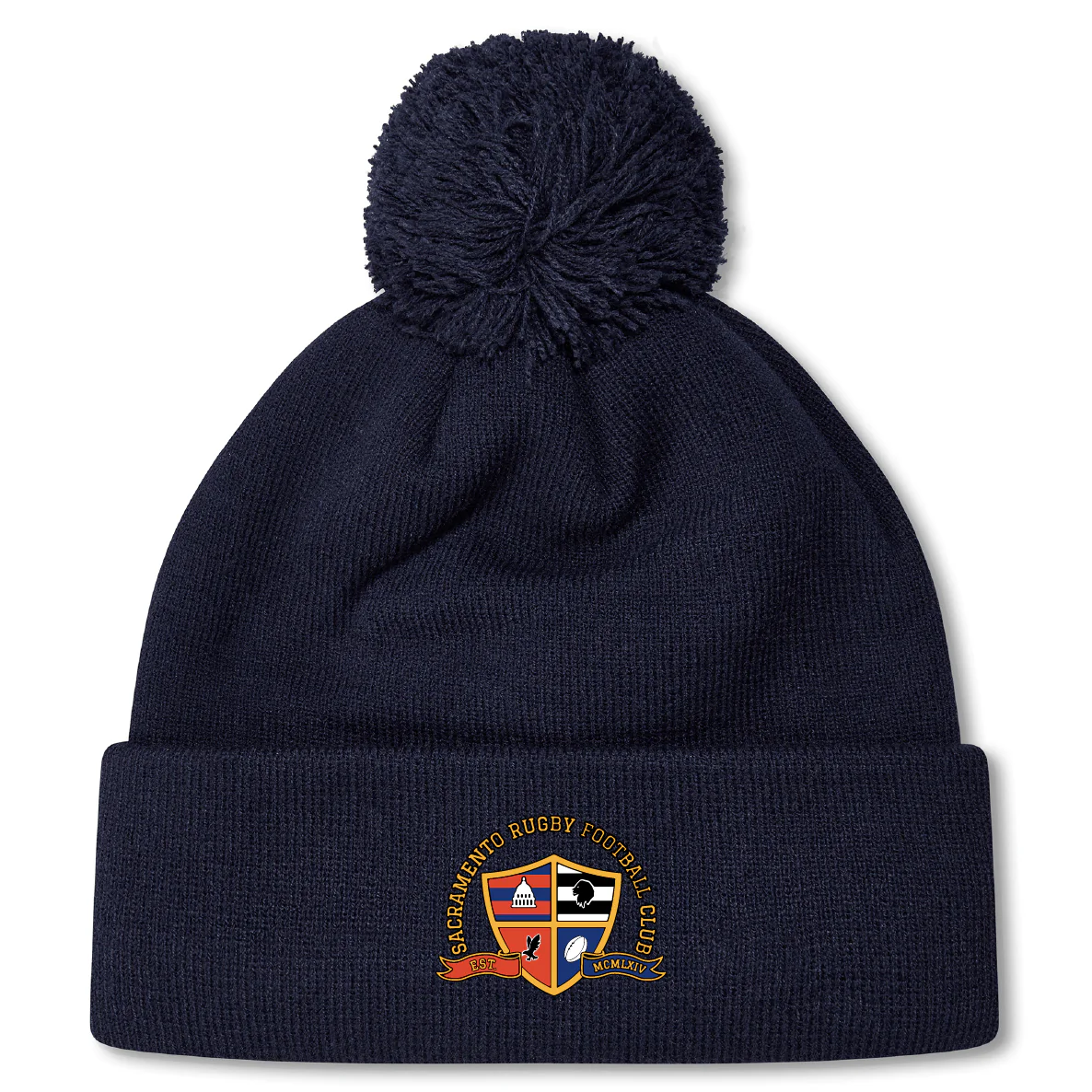 Sacramento Rugby Football Club Pom Pom Beanie by Canterbury