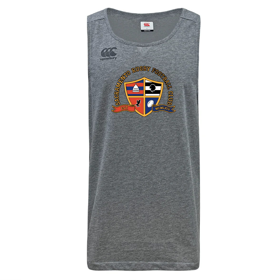 Sacramento Rugby Football Club Tempo Vapodri Singlet by Canterbury