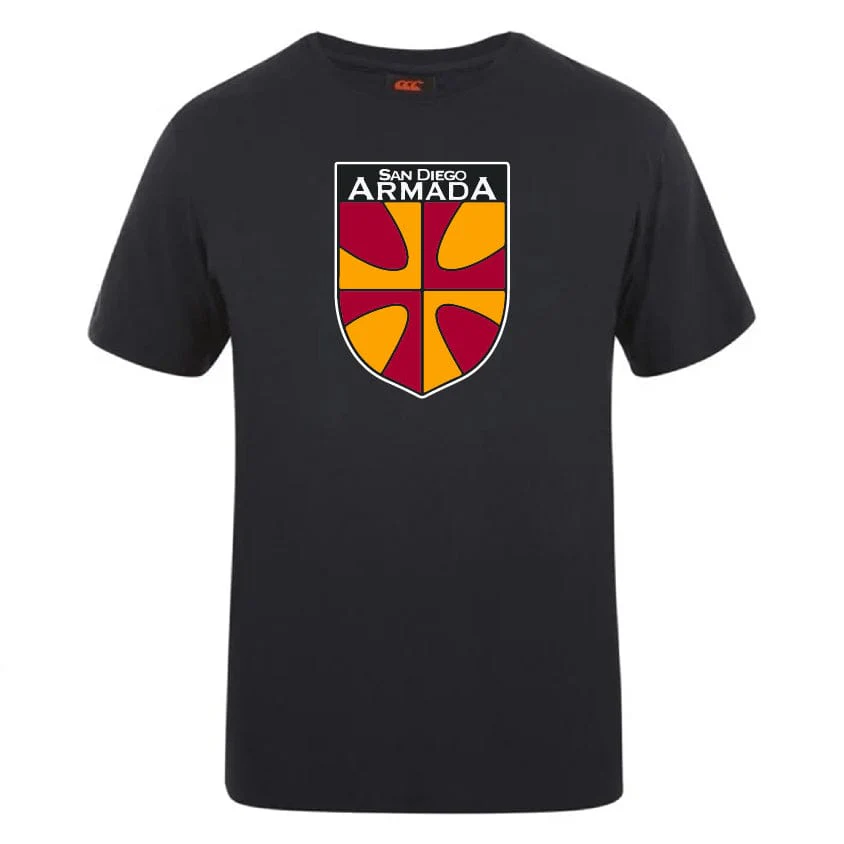 San Diego Armada Rugby Club Plain Tee by Canterbury