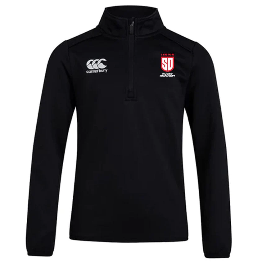 San Diego Legion Rugby Academy Club 1/4 Zip Mid Layer Training Top by Canterbury