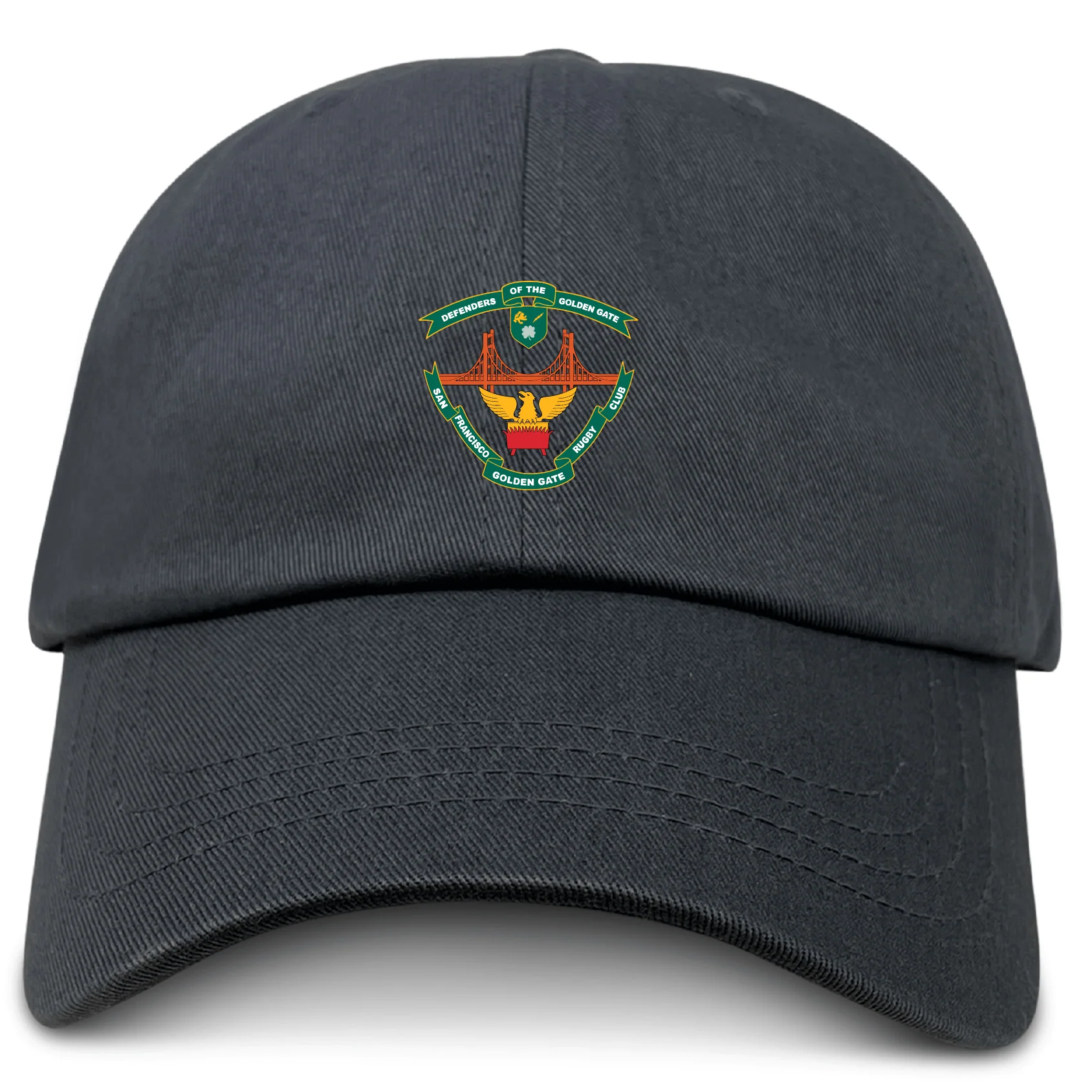 San Francisco Golden Gate Adult Low-Profile Cotton Twill Dad Cap - Image 2