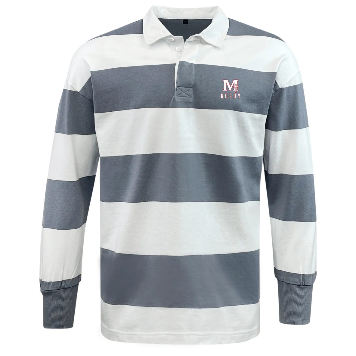 San Joaquin Memorial Classic Long Sleeve Hooped Rugby Jersey