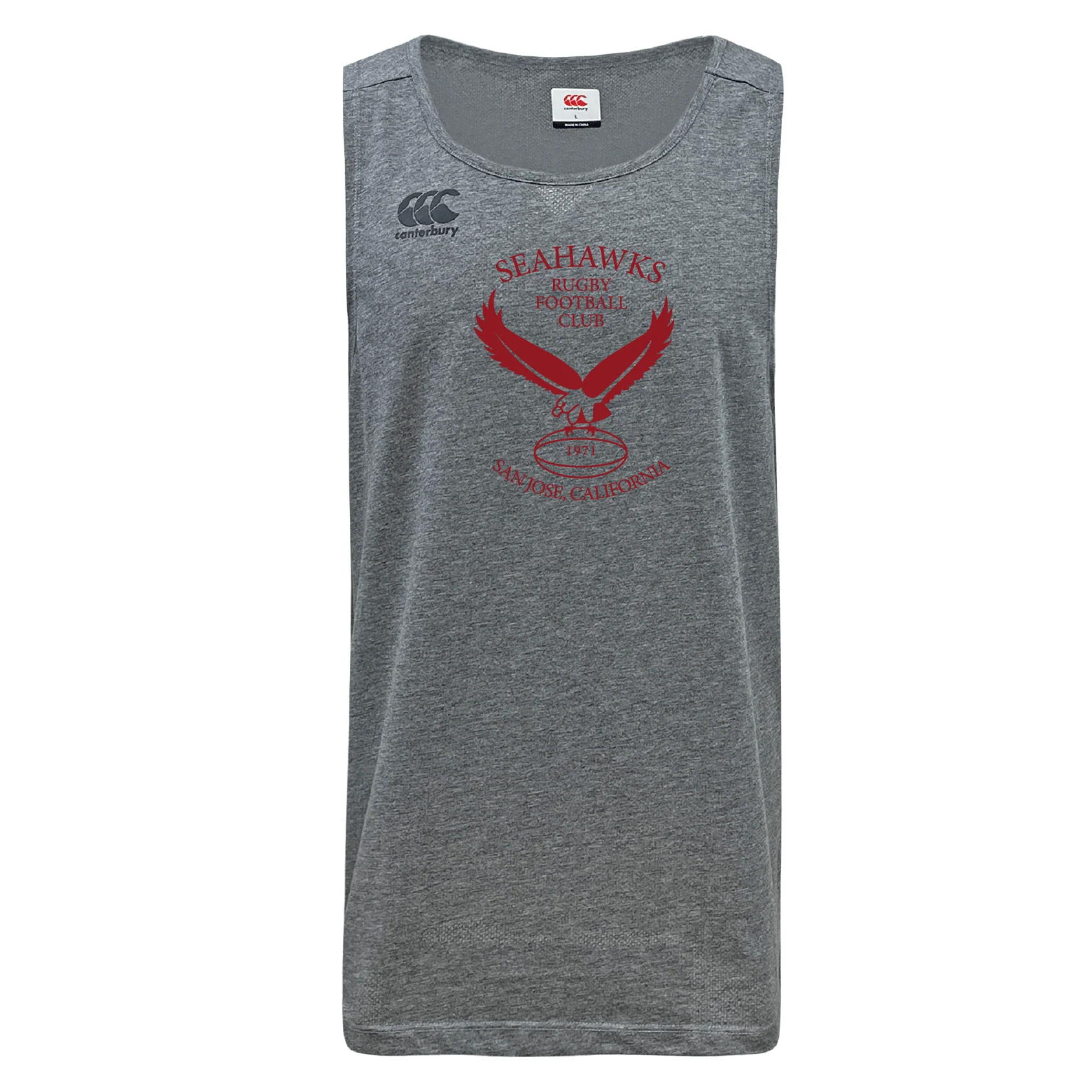 San Jose Seahawks Tempo Vapodri Singlet by Canterbury - Image 3