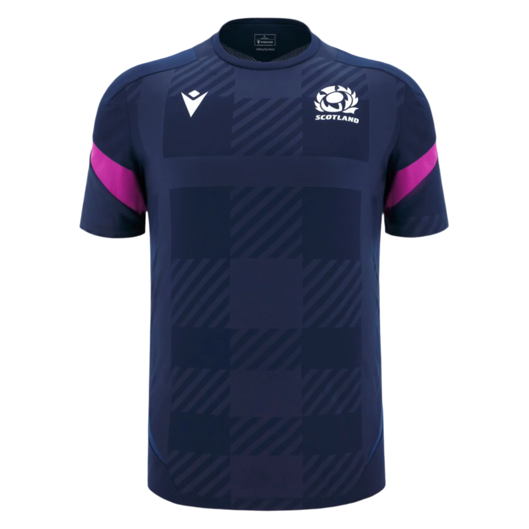 Scotland 25/26 Player Training T-Shirt by Macron