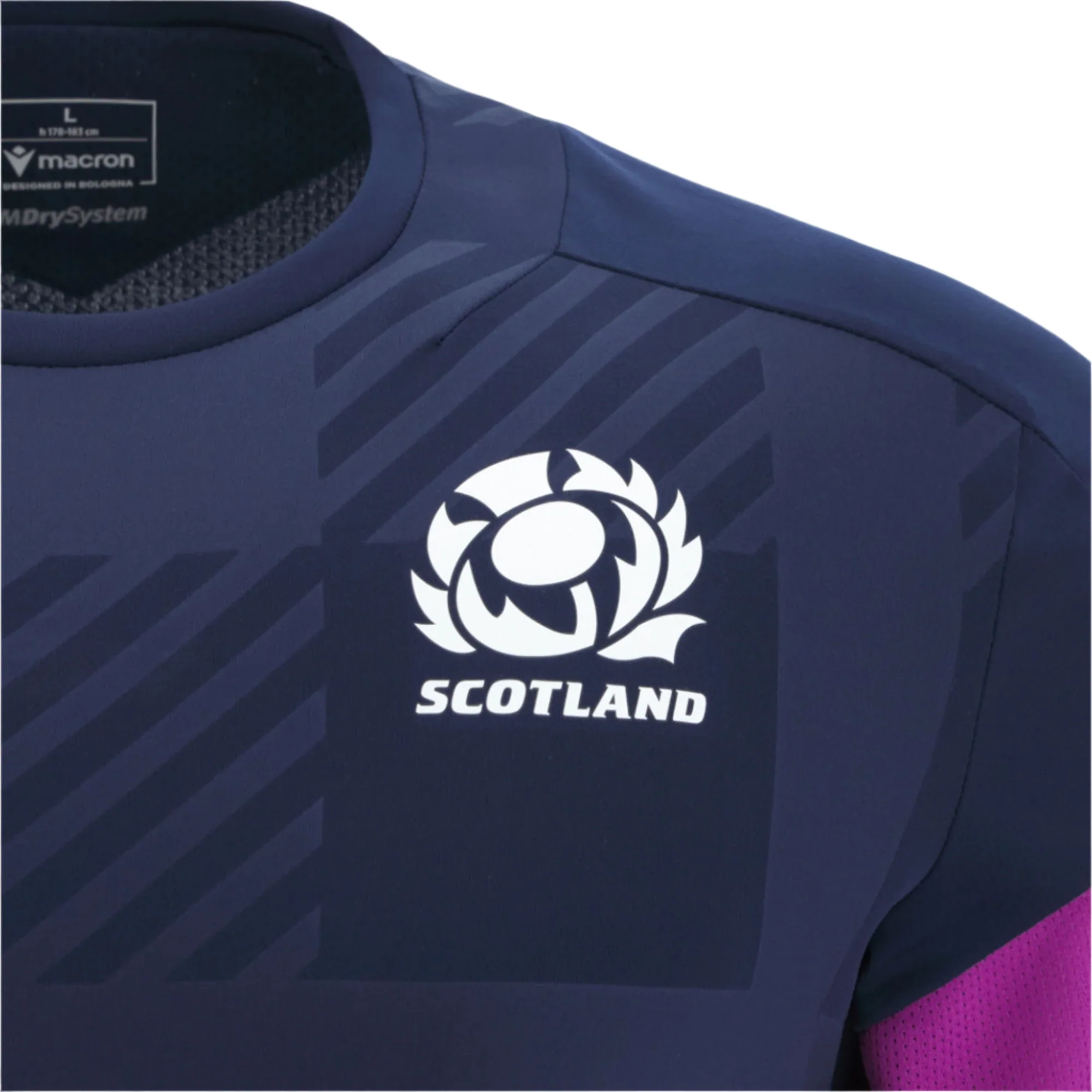 Scotland 25/26 Player Training T-Shirt by Macron - Image 3