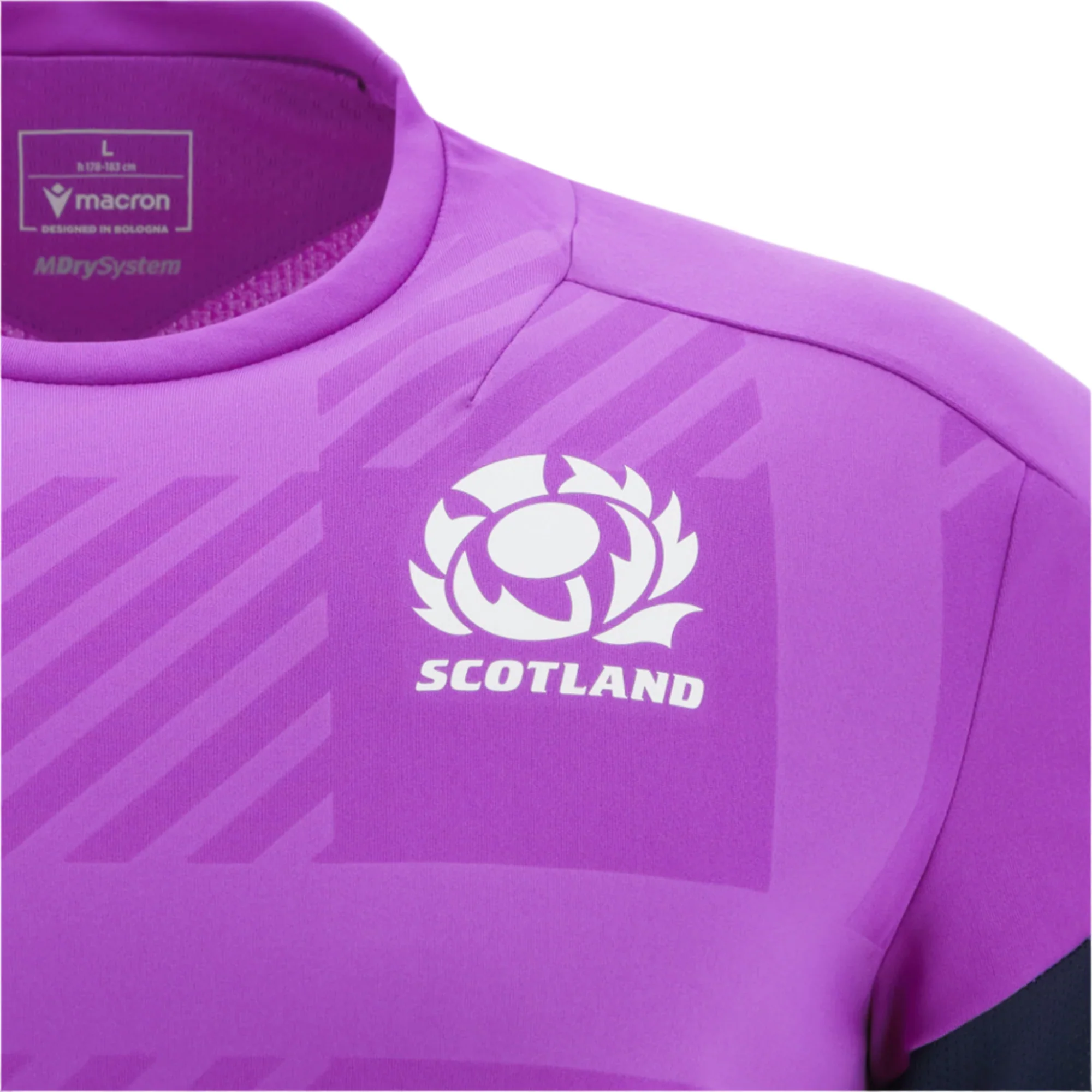 Scotland 25/26 Player Training T-Shirt by Macron - Image 8