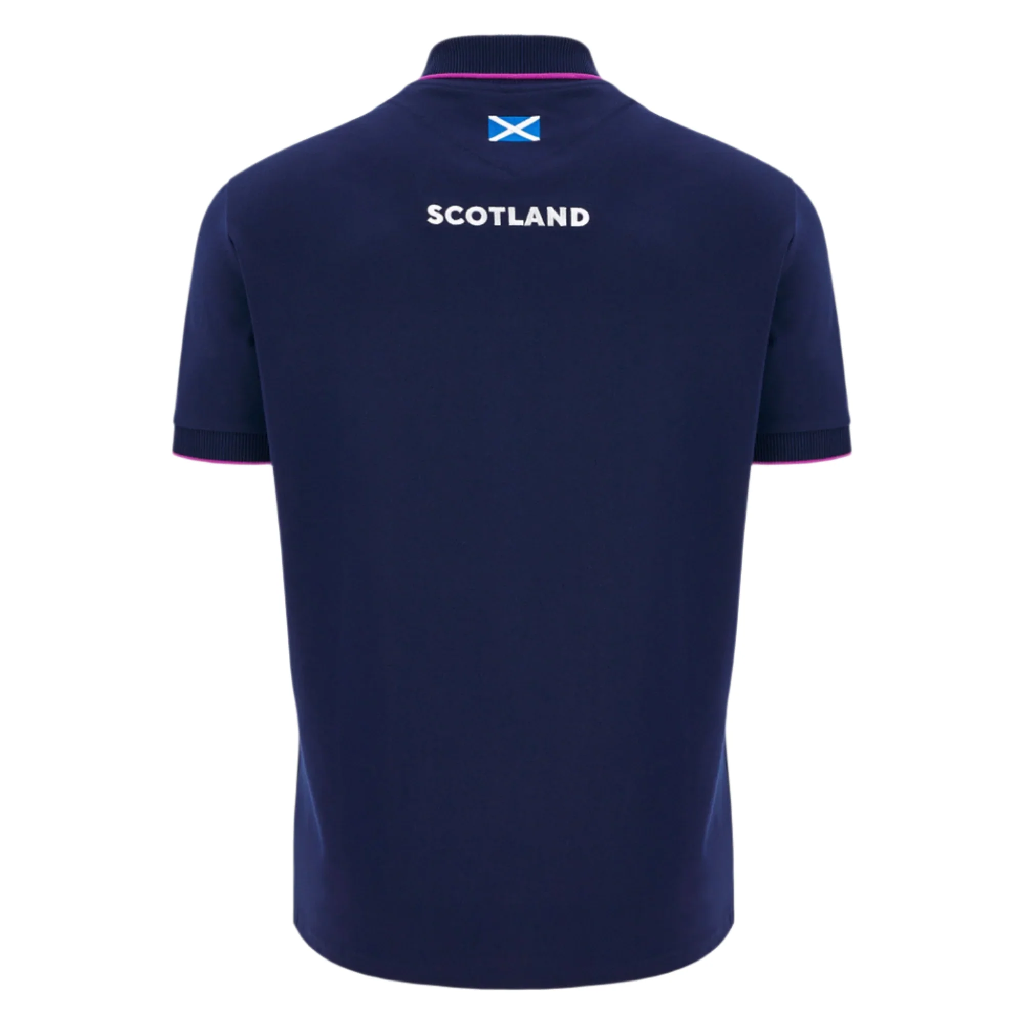 Scotland 25/26 Player Travel Cotton Polo by Macron - Image 2