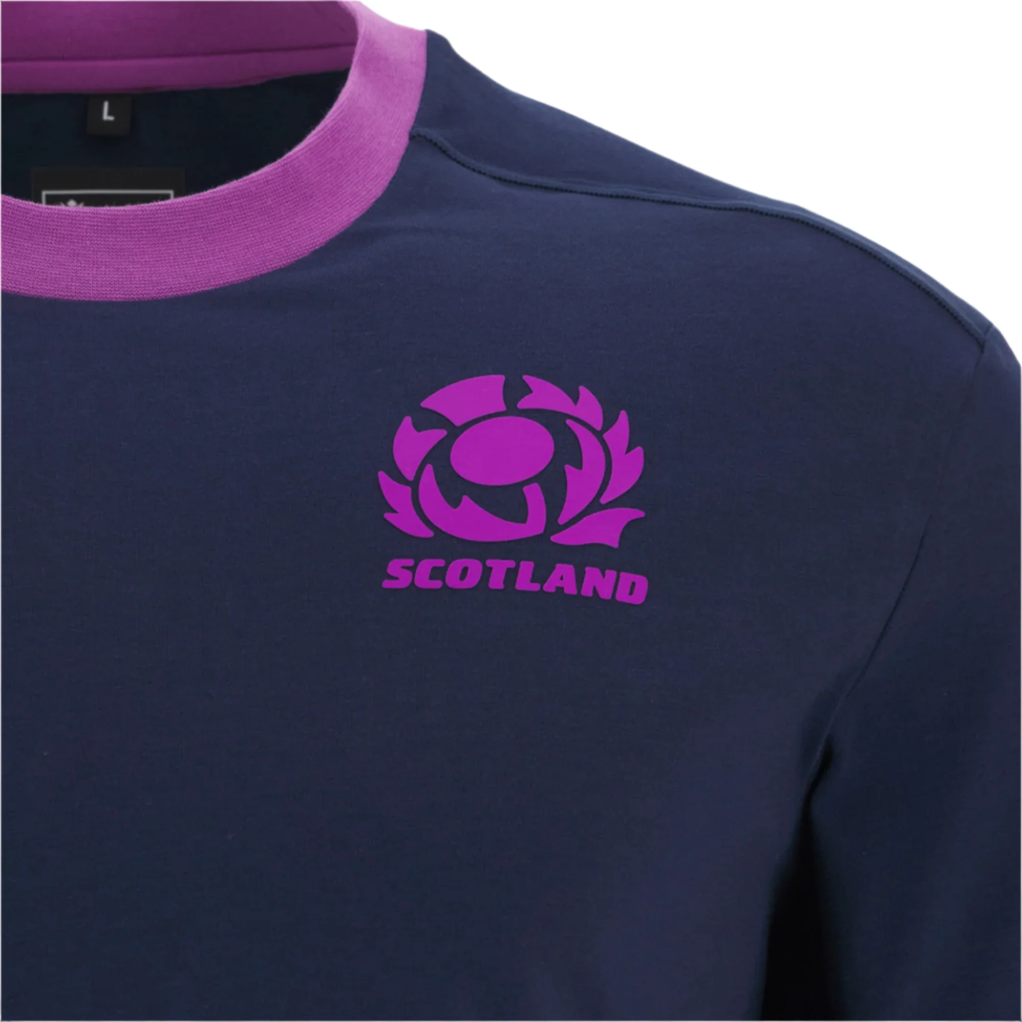 Scotland 25/26 Player Travel T-Shirt by Macron - Image 3