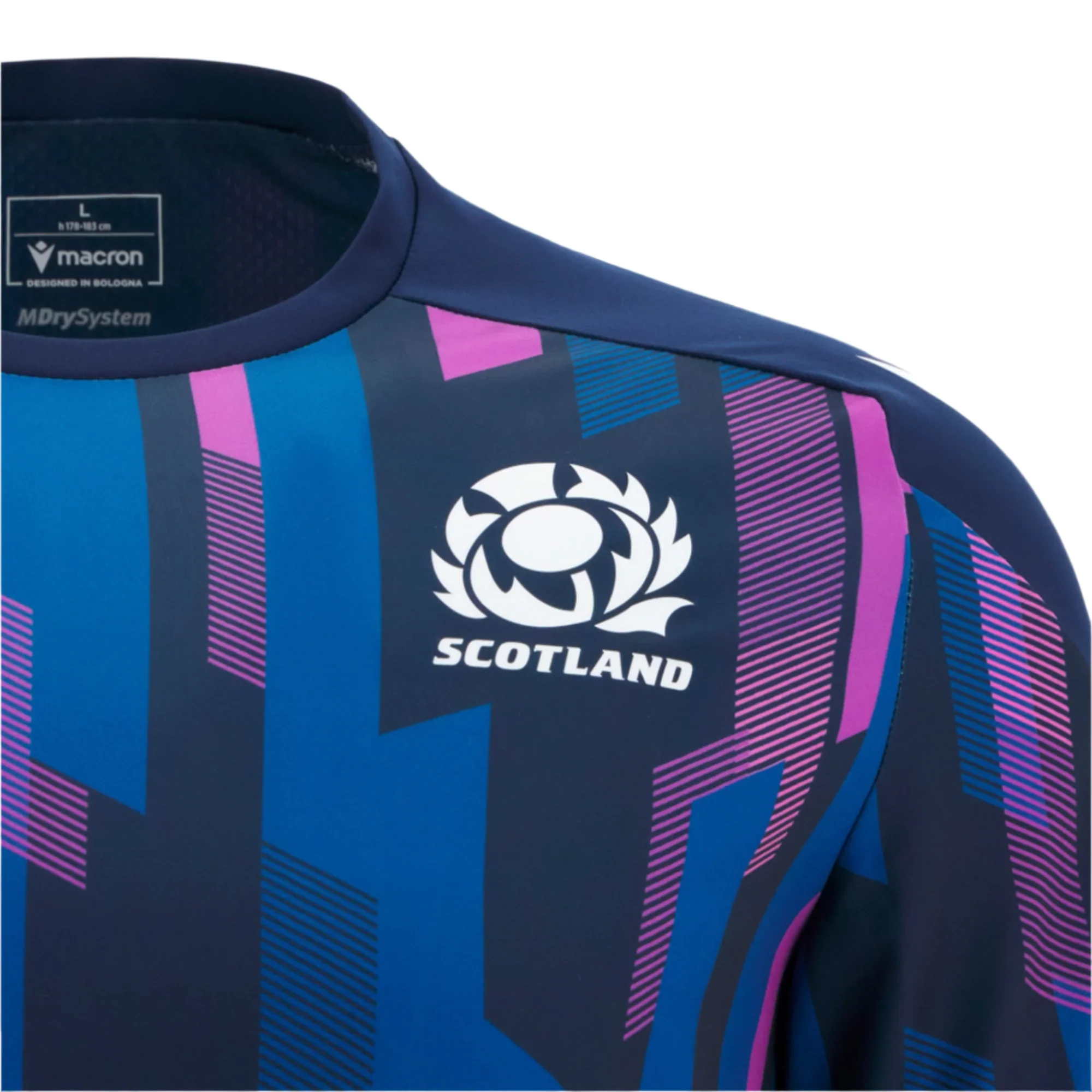 Scotland 25/26 Player Warm-Up Shirt by Macron - Image 3