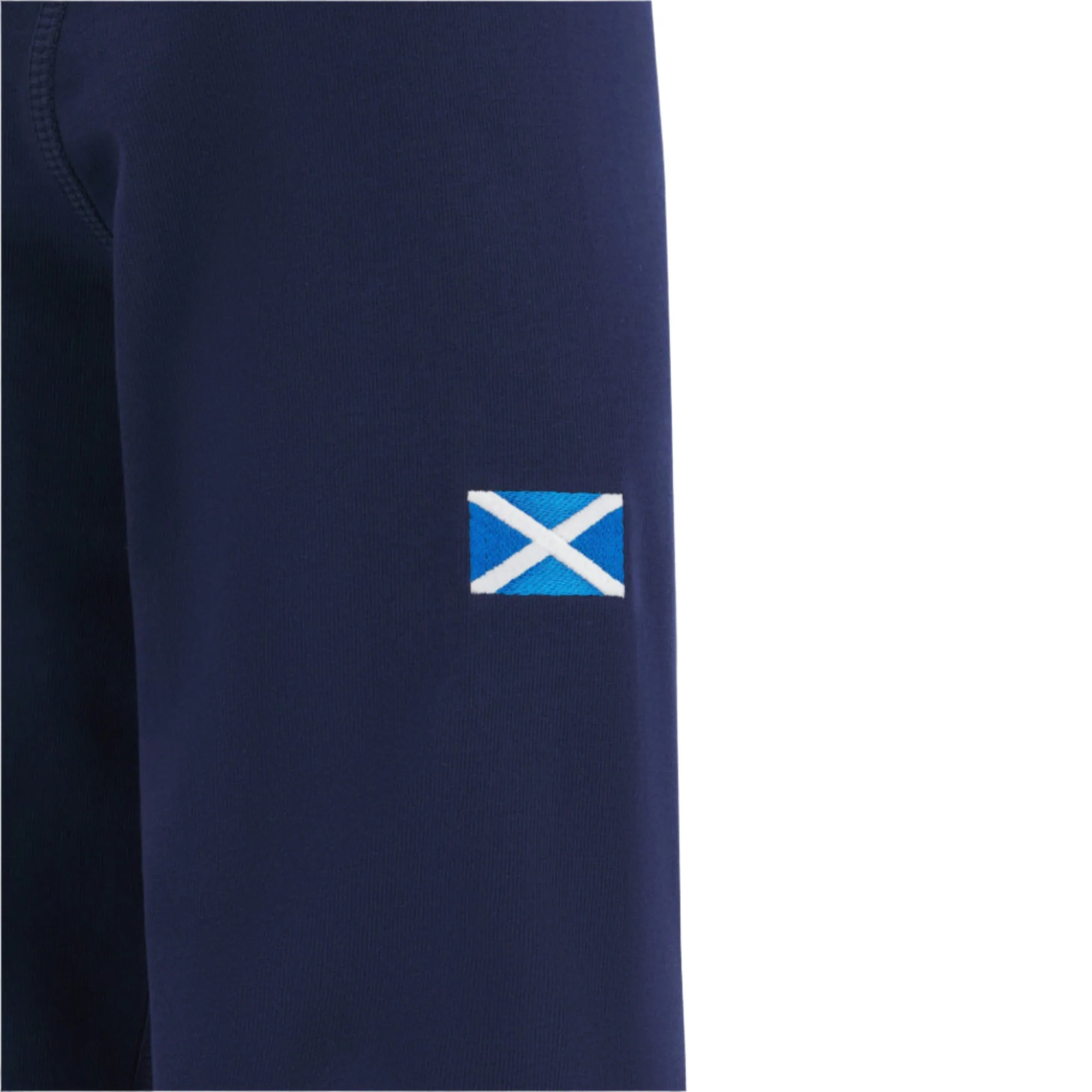 Scotland SRU 25/26 Replica Home Long Sleeve Cotton Jersey by Macron - Image 4