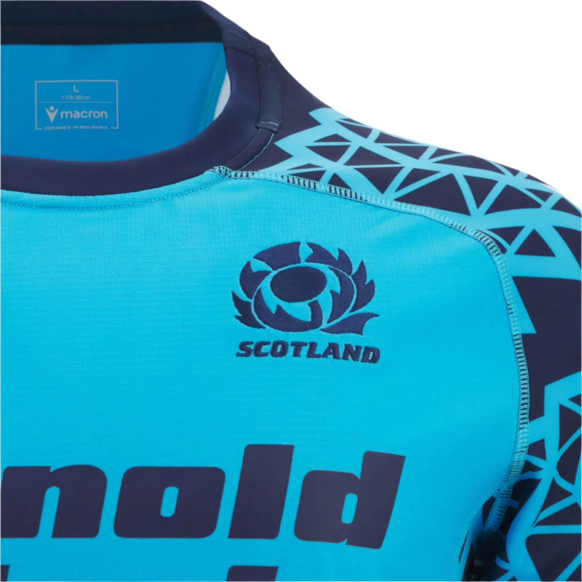 Scotland 25/26 Sky Training Jersey by Macron - Image 3